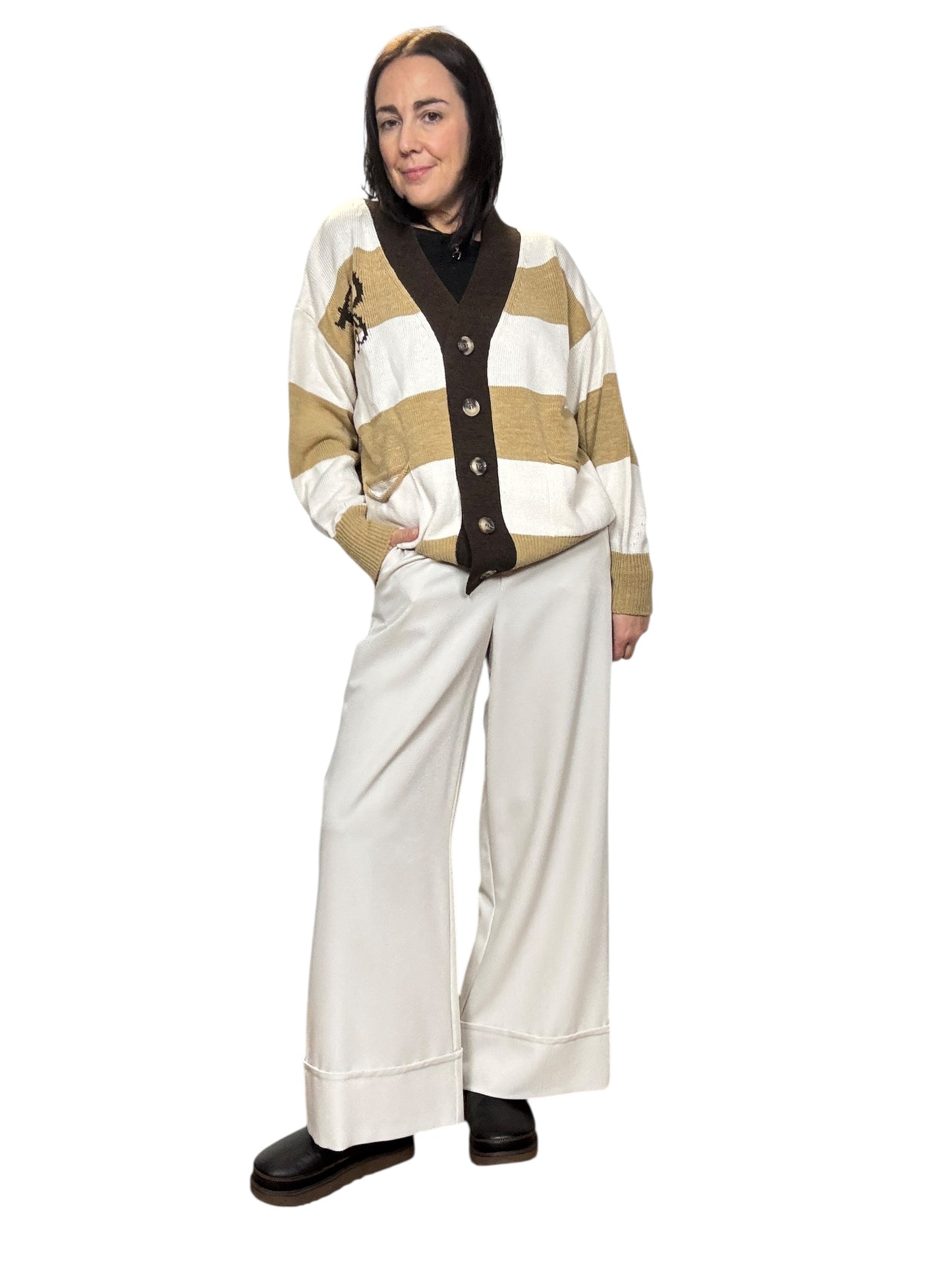 PANTALONE CON RISVOLTO DIXIE