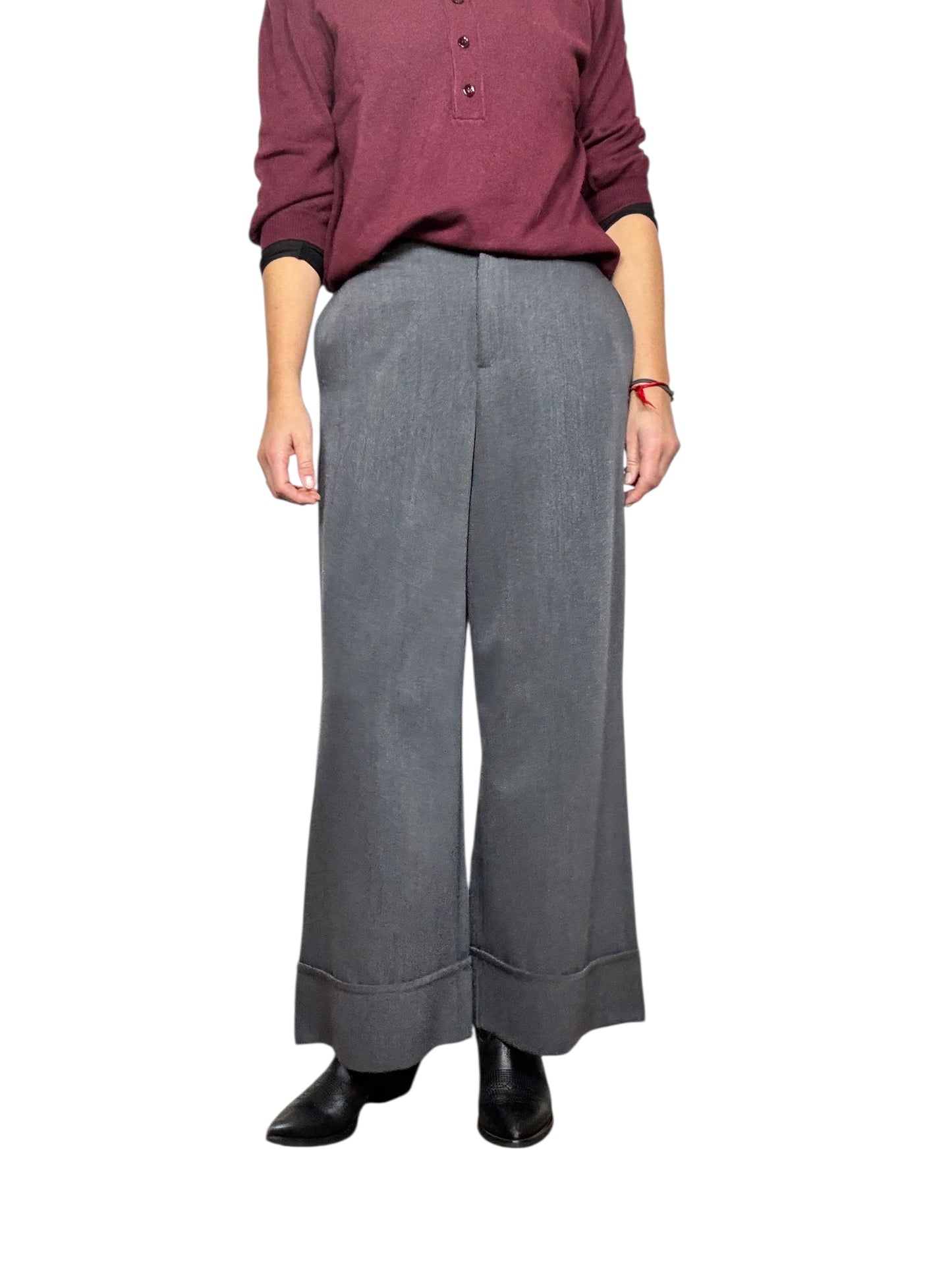 PANTALONE CON RISVOLTO DIXIE