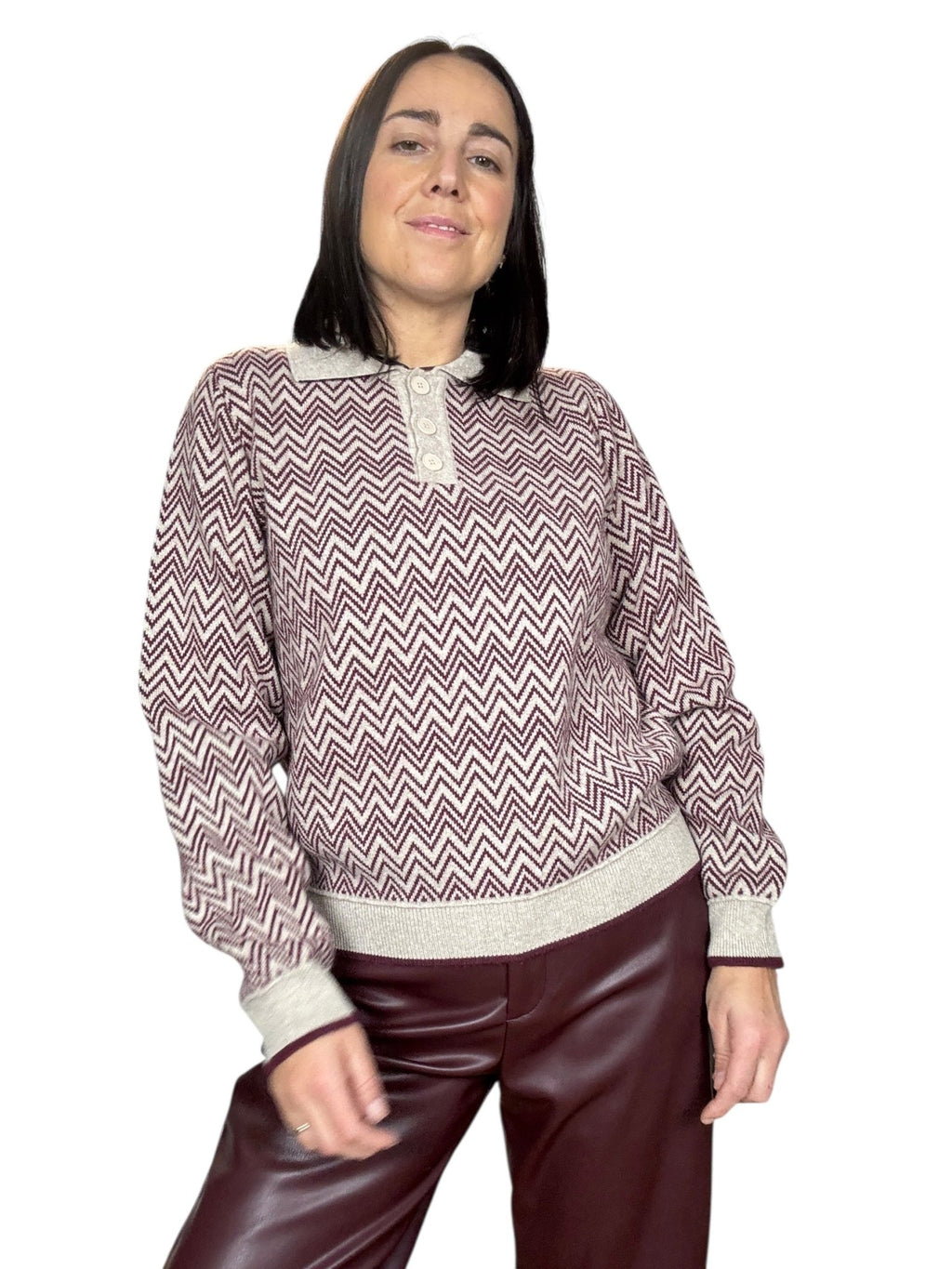 POLO ZIG - ZAG VICOLO - XE BLU ABBIGLIAMENTO