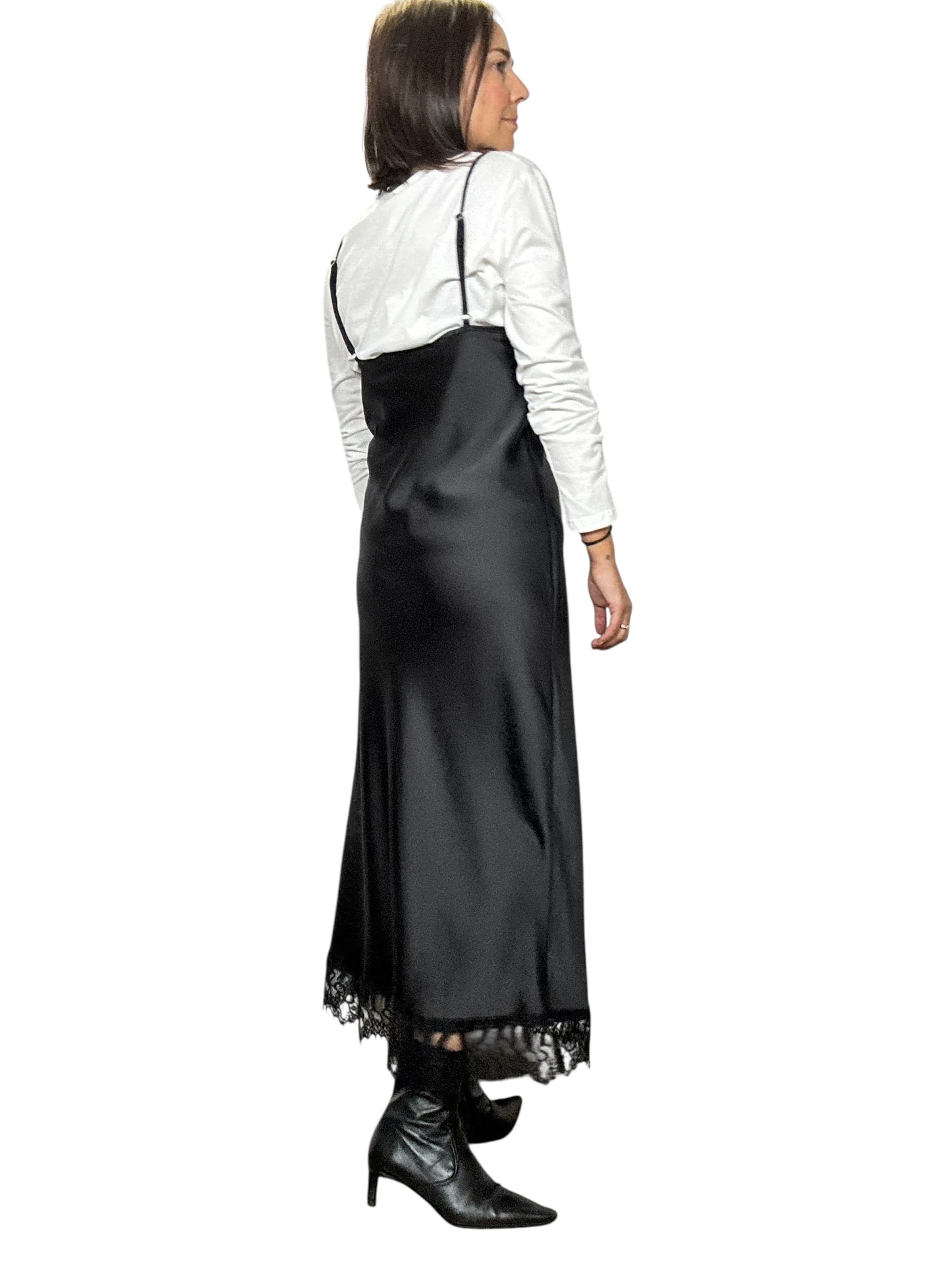 ABITO A SOTTOVESTE CON T-SHIRT TENSIONE IN