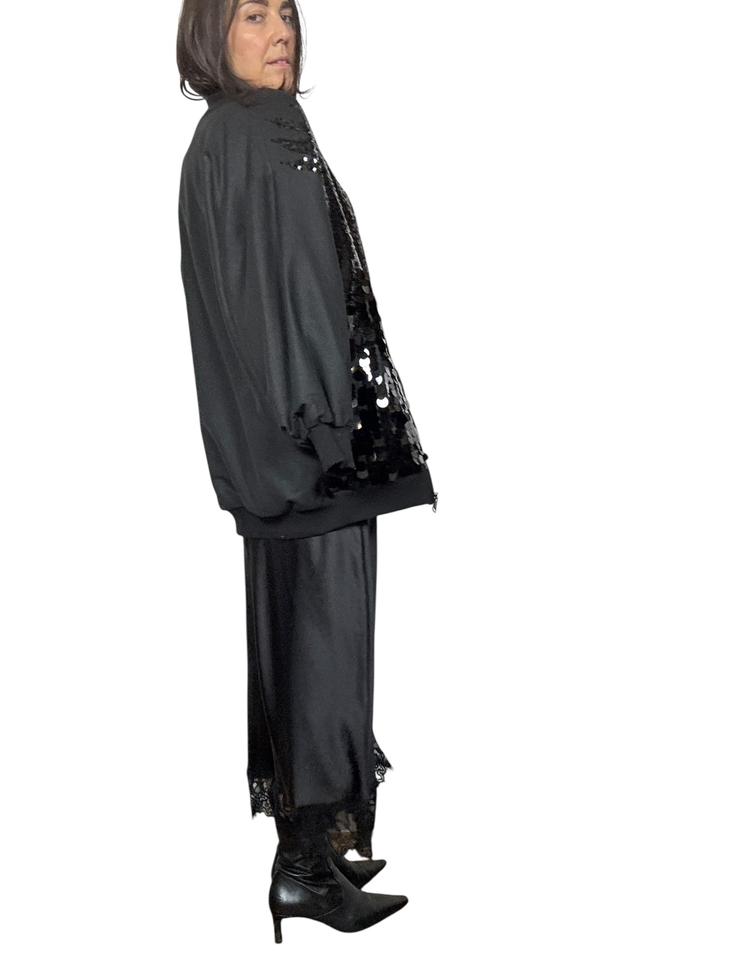 ABITO A SOTTOVESTE CON T-SHIRT TENSIONE IN