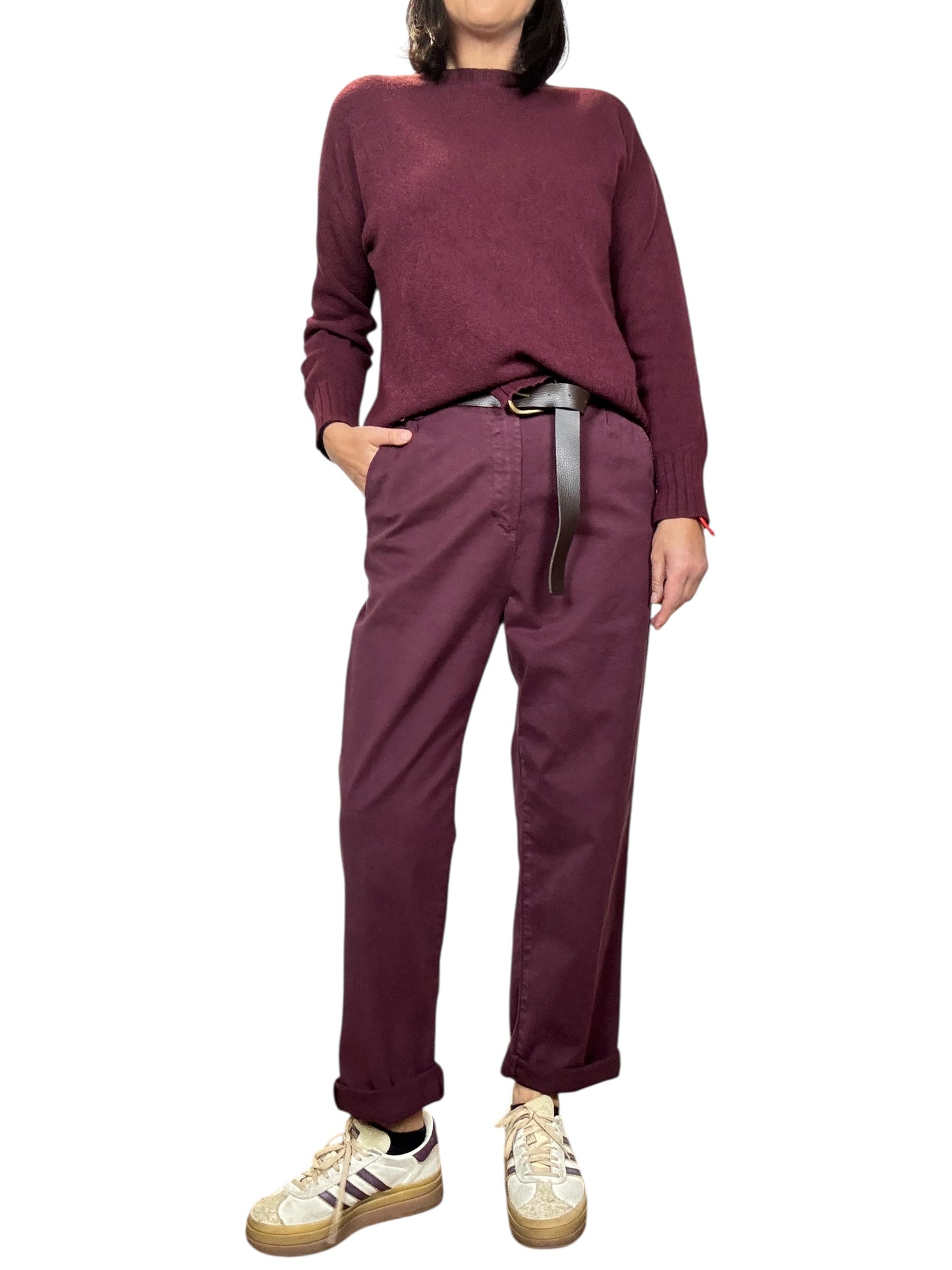 PANTALONE CON GAMBA ASCIUTTA SUSY MIX