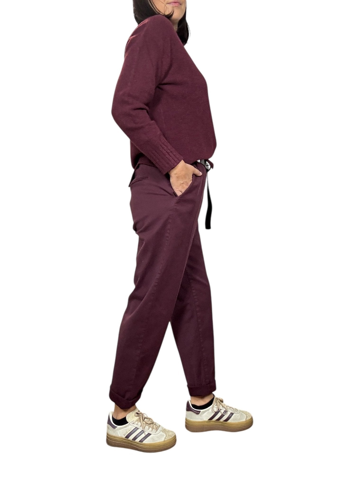 PANTALONE CON GAMBA ASCIUTTA SUSY MIX - XE BLU ABBIGLIAMENTO