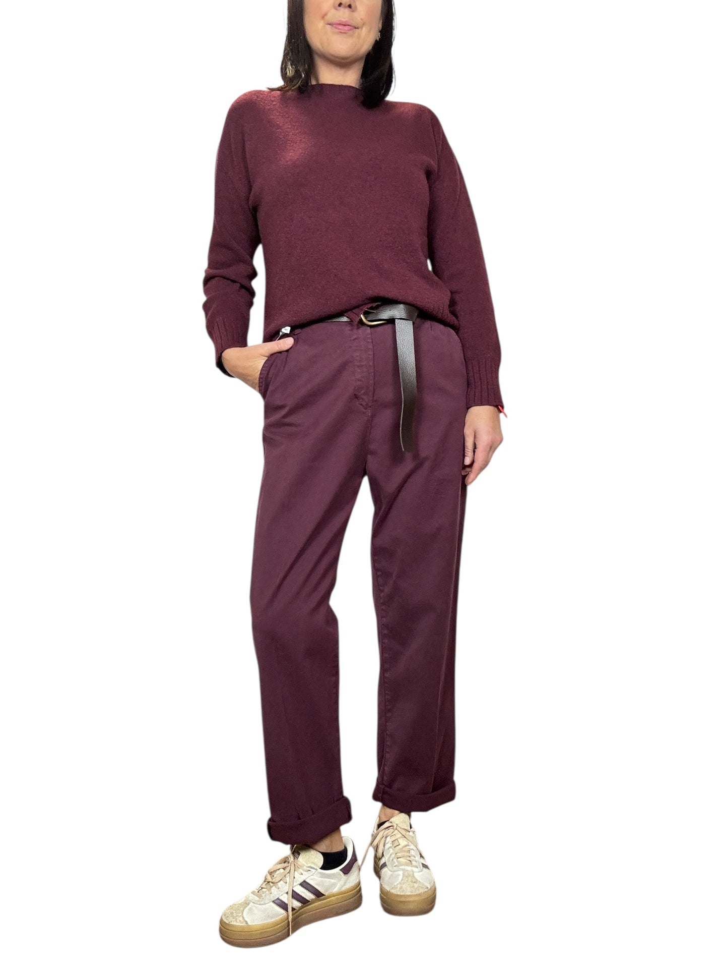 PANTALONE CON GAMBA ASCIUTTA SUSY MIX