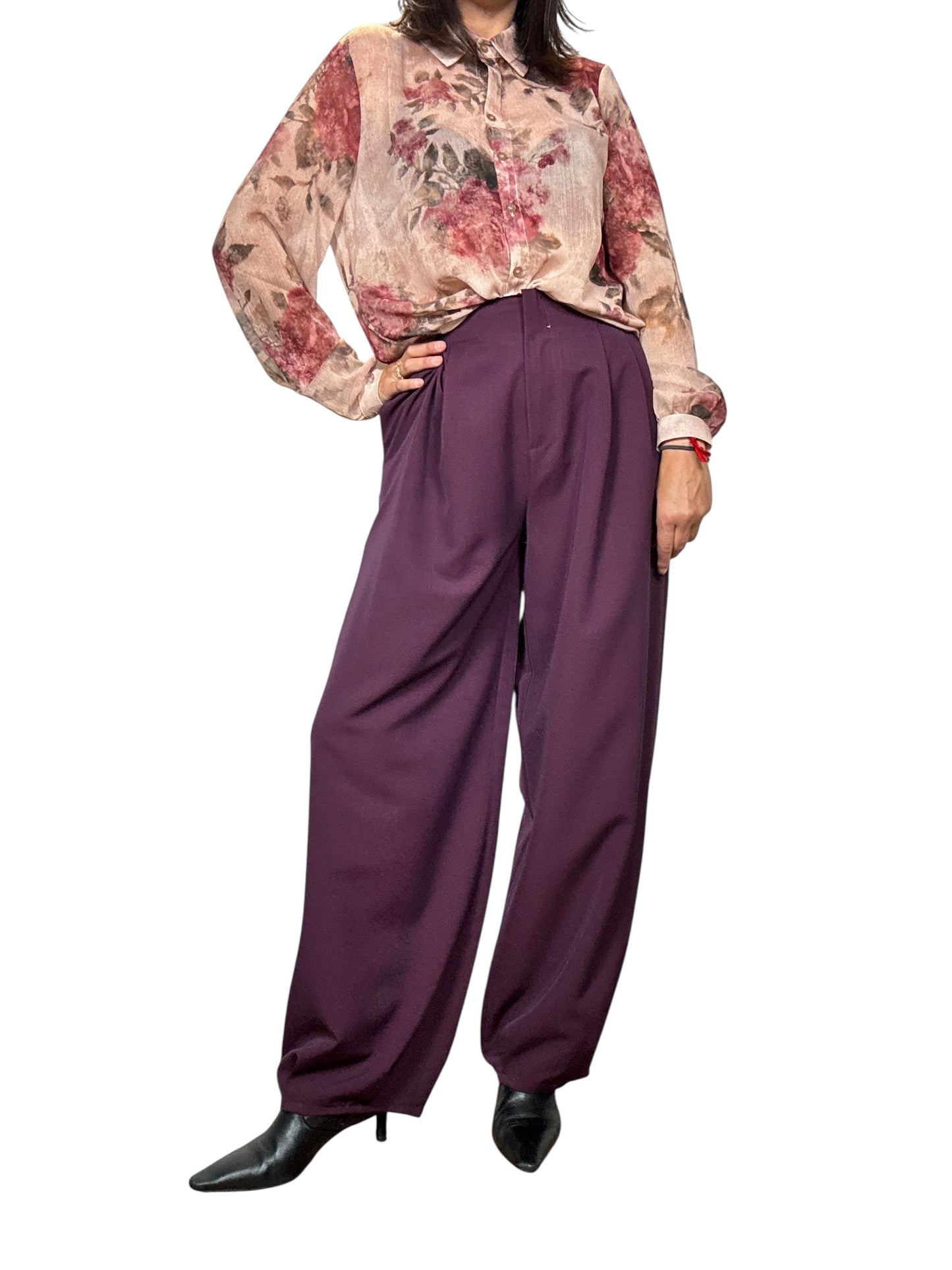PANTALONE CON PINCES VICOLO