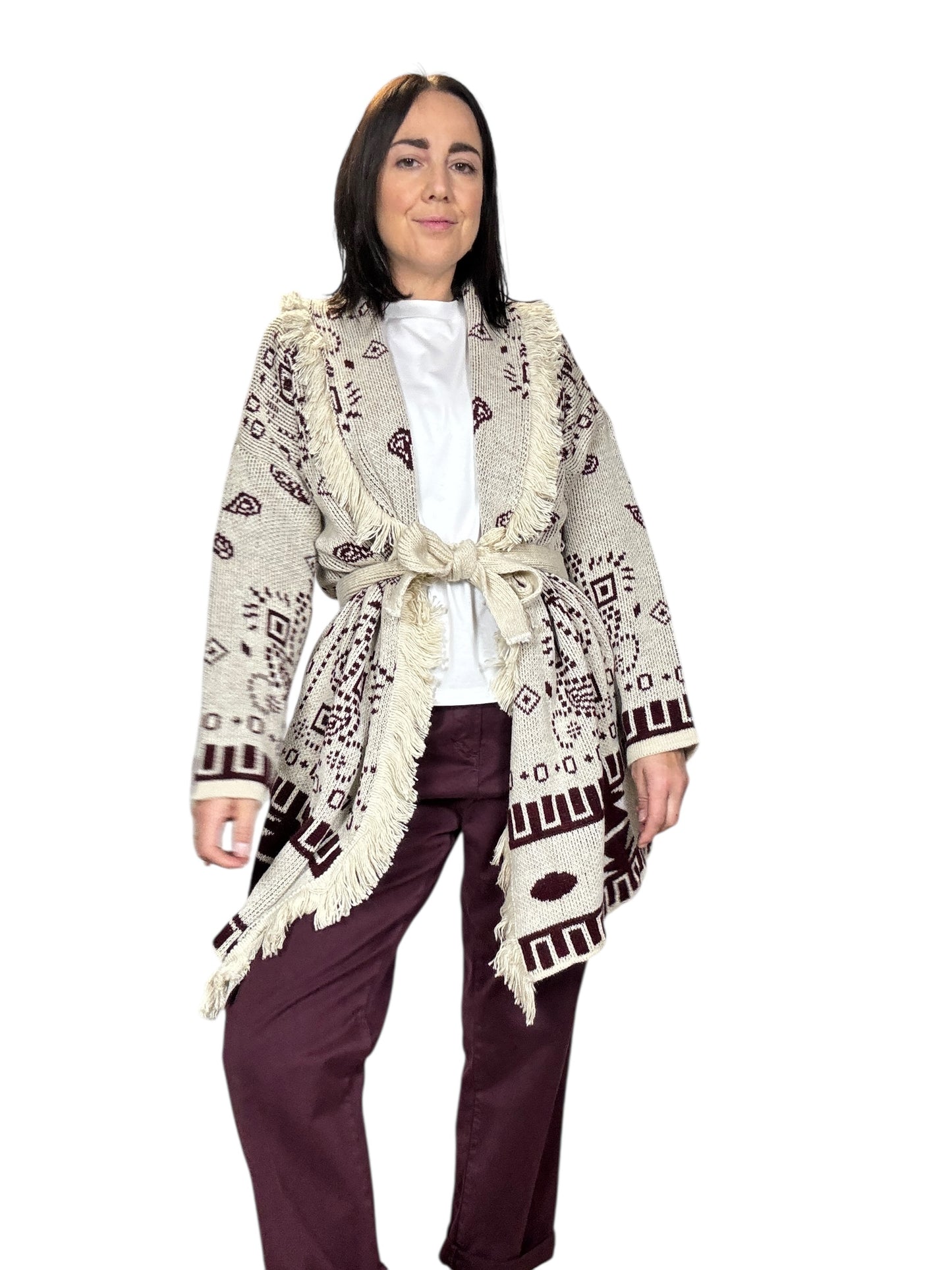 CARDIGAN STAMPA BANDANA SUSY MIX