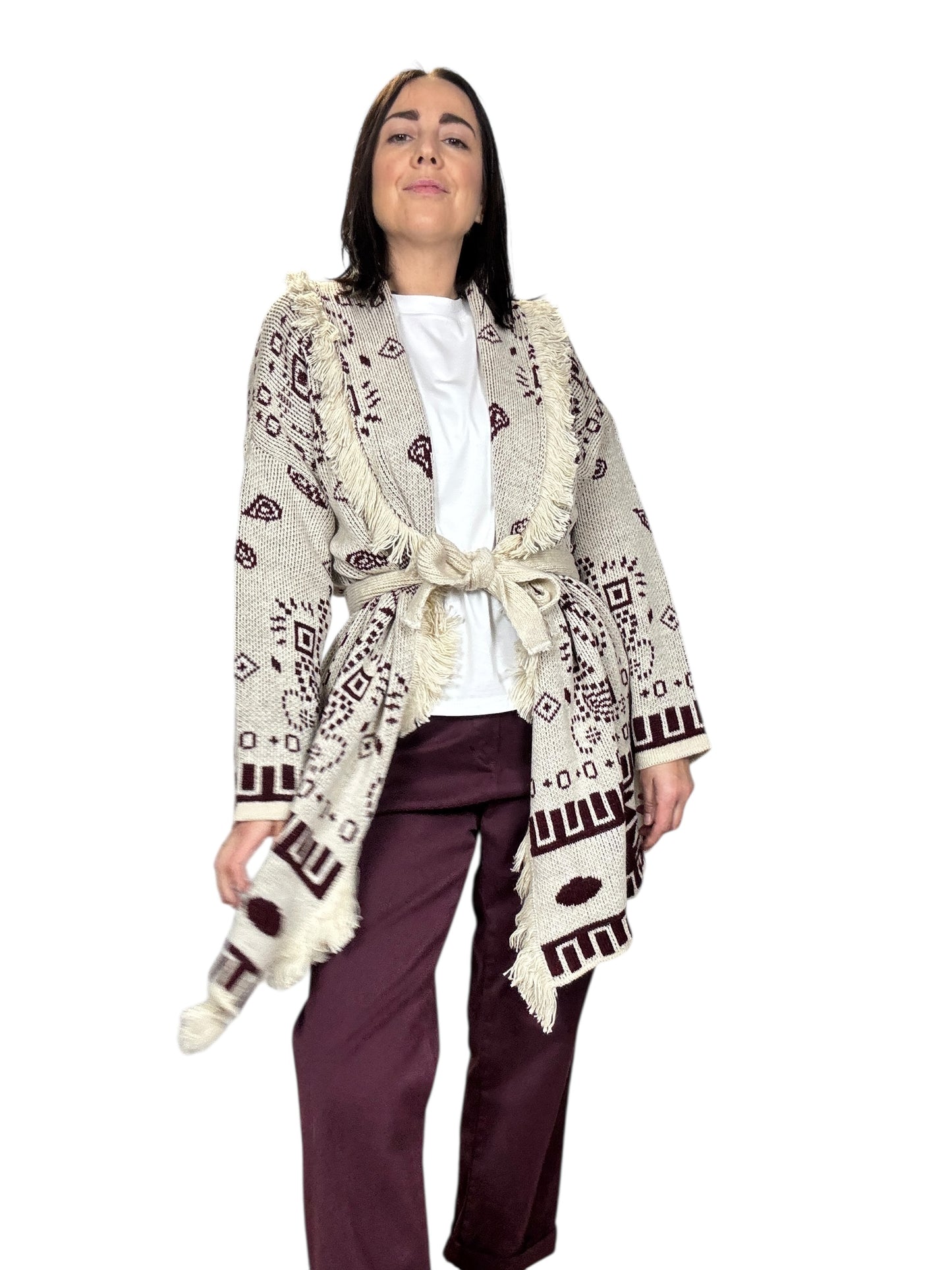 CARDIGAN STAMPA BANDANA SUSY MIX