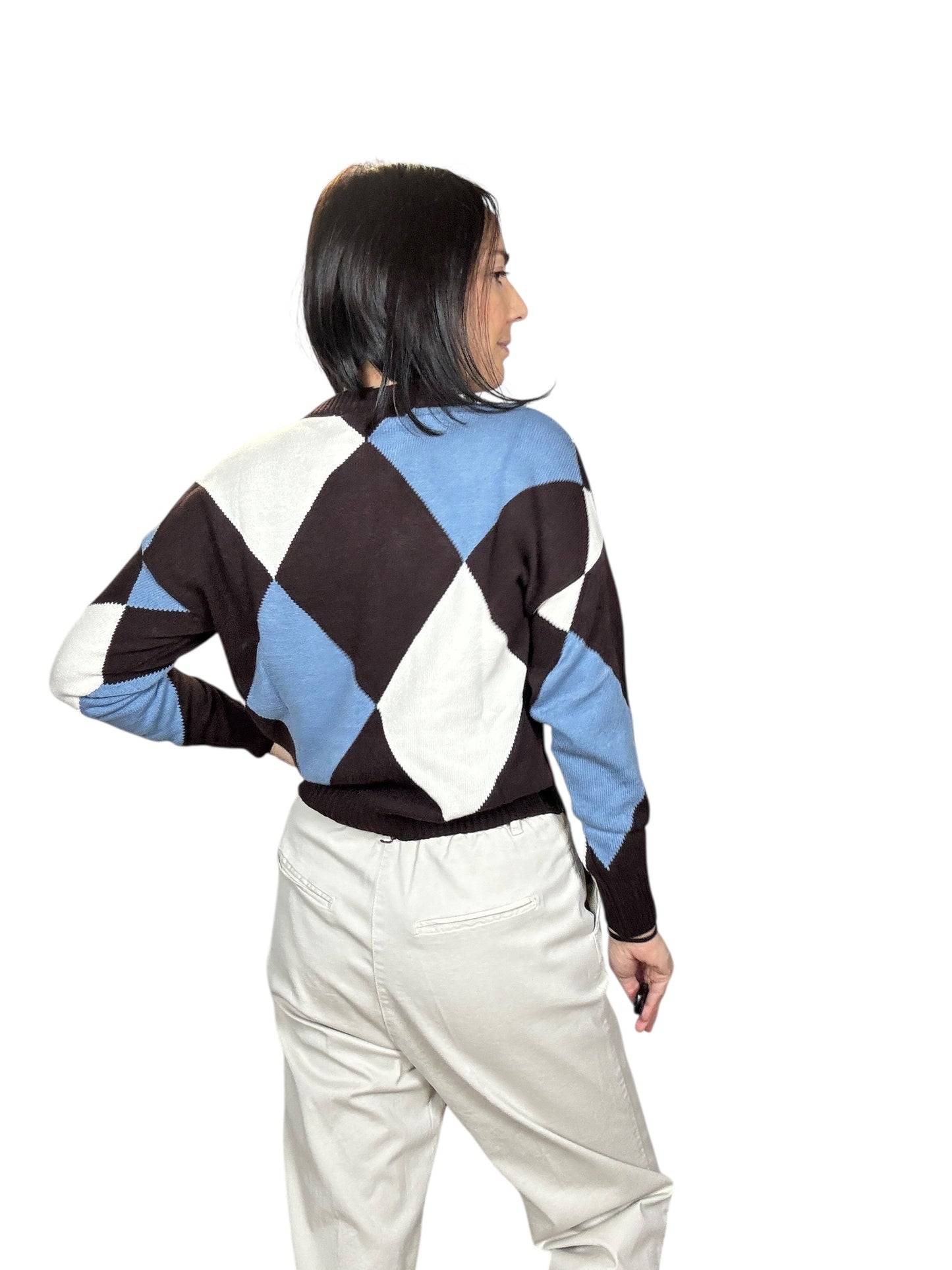 MAGLIA A ROMBI GRANDI SUSY MIX