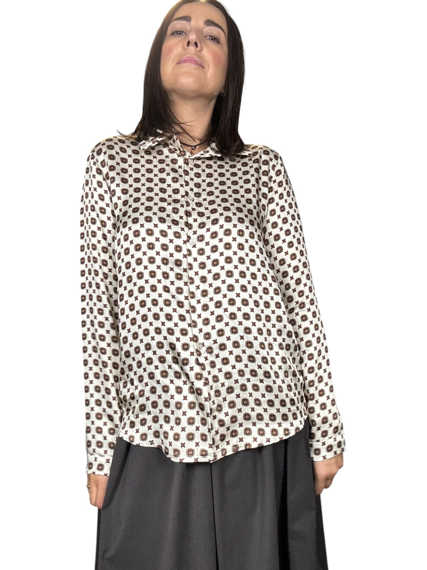 CAMICIA A FANTASIA CRAVATTA SUSY MIX
