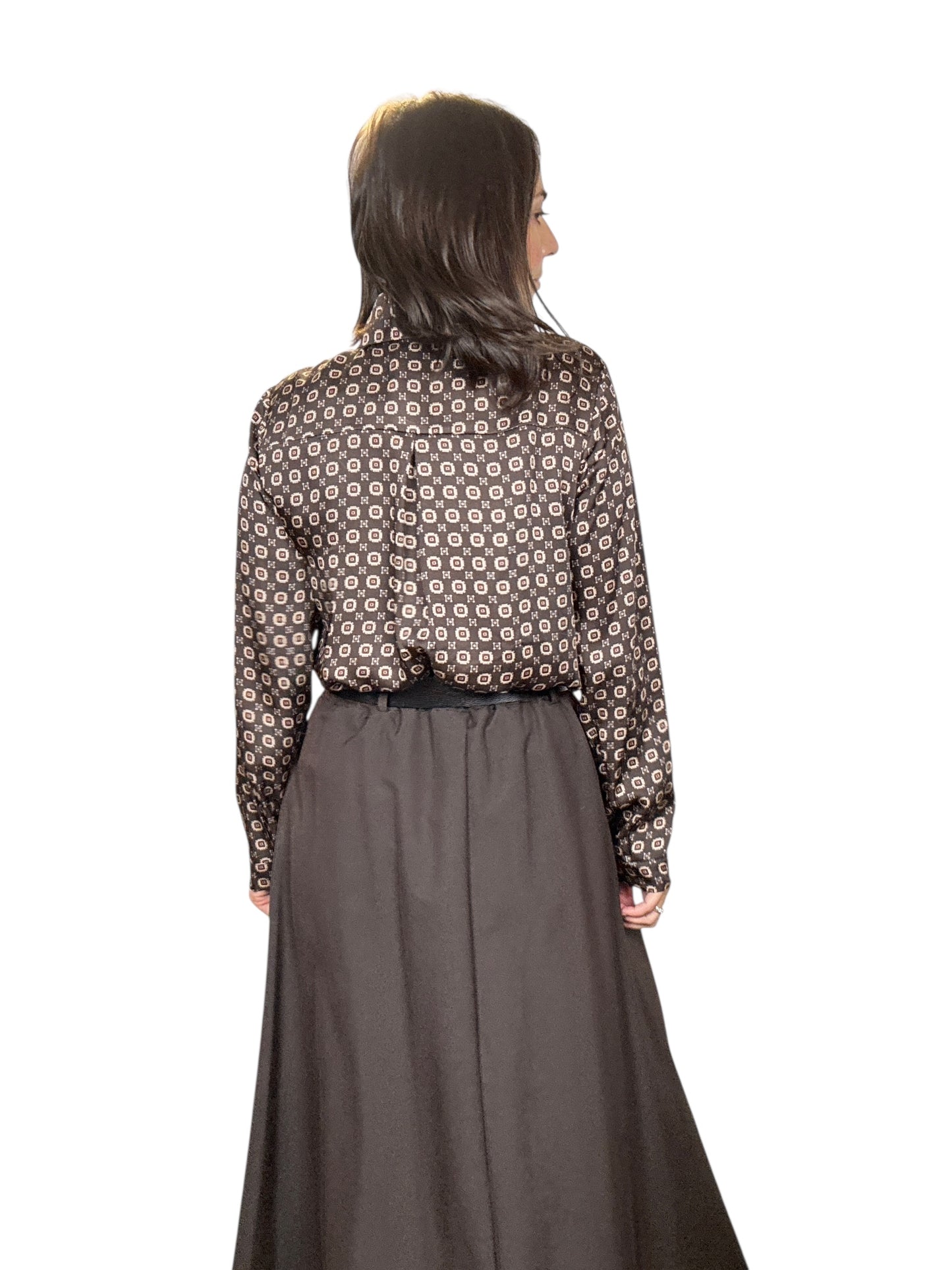 CAMICIA A FANTASIA CRAVATTA SUSY MIX
