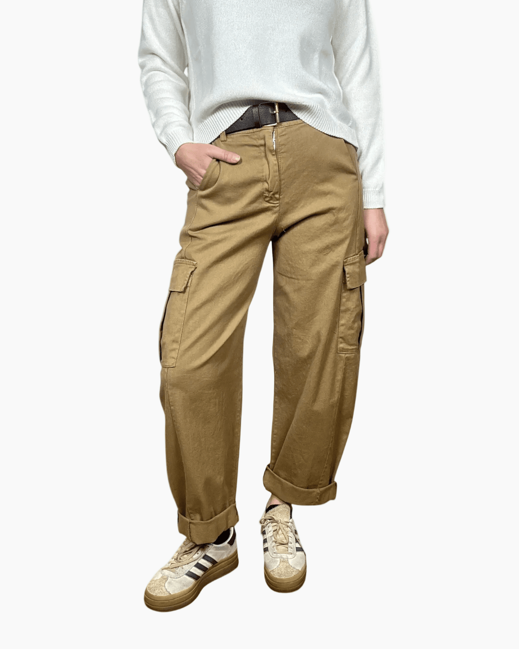 PANTALONE CON TASCONI SUSY MIX - XE BLU ABBIGLIAMENTO