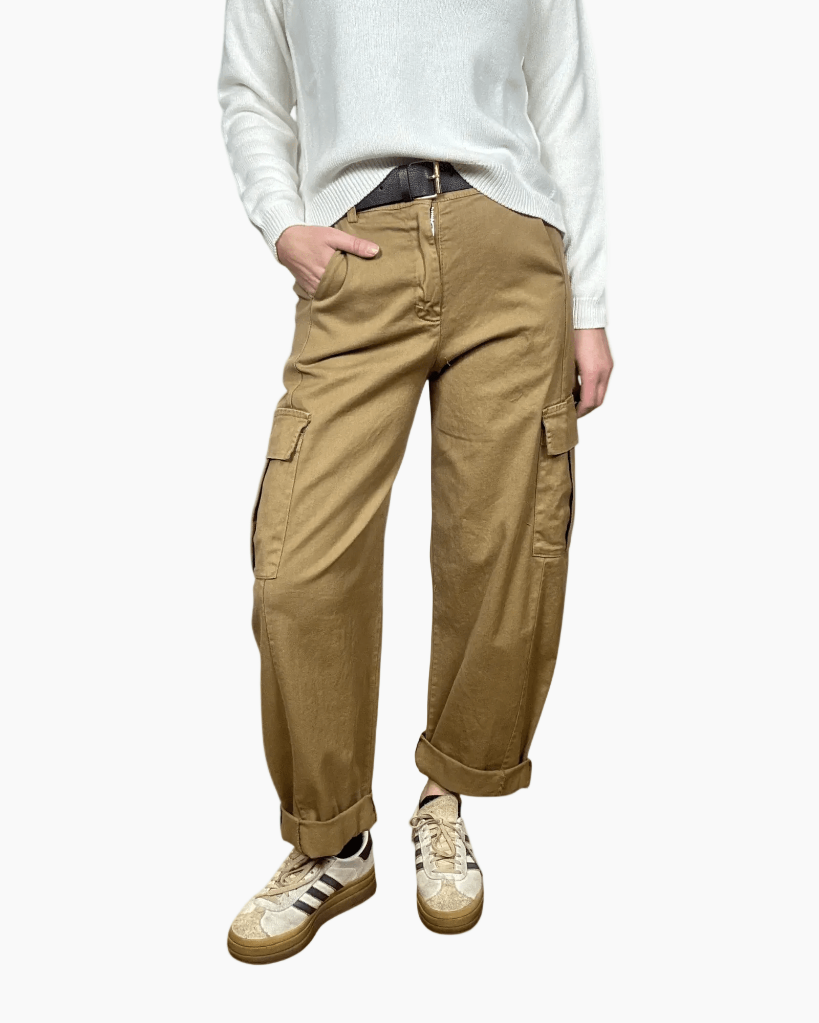 PANTALONE CON TASCONI SUSY MIX - XE BLU ABBIGLIAMENTO