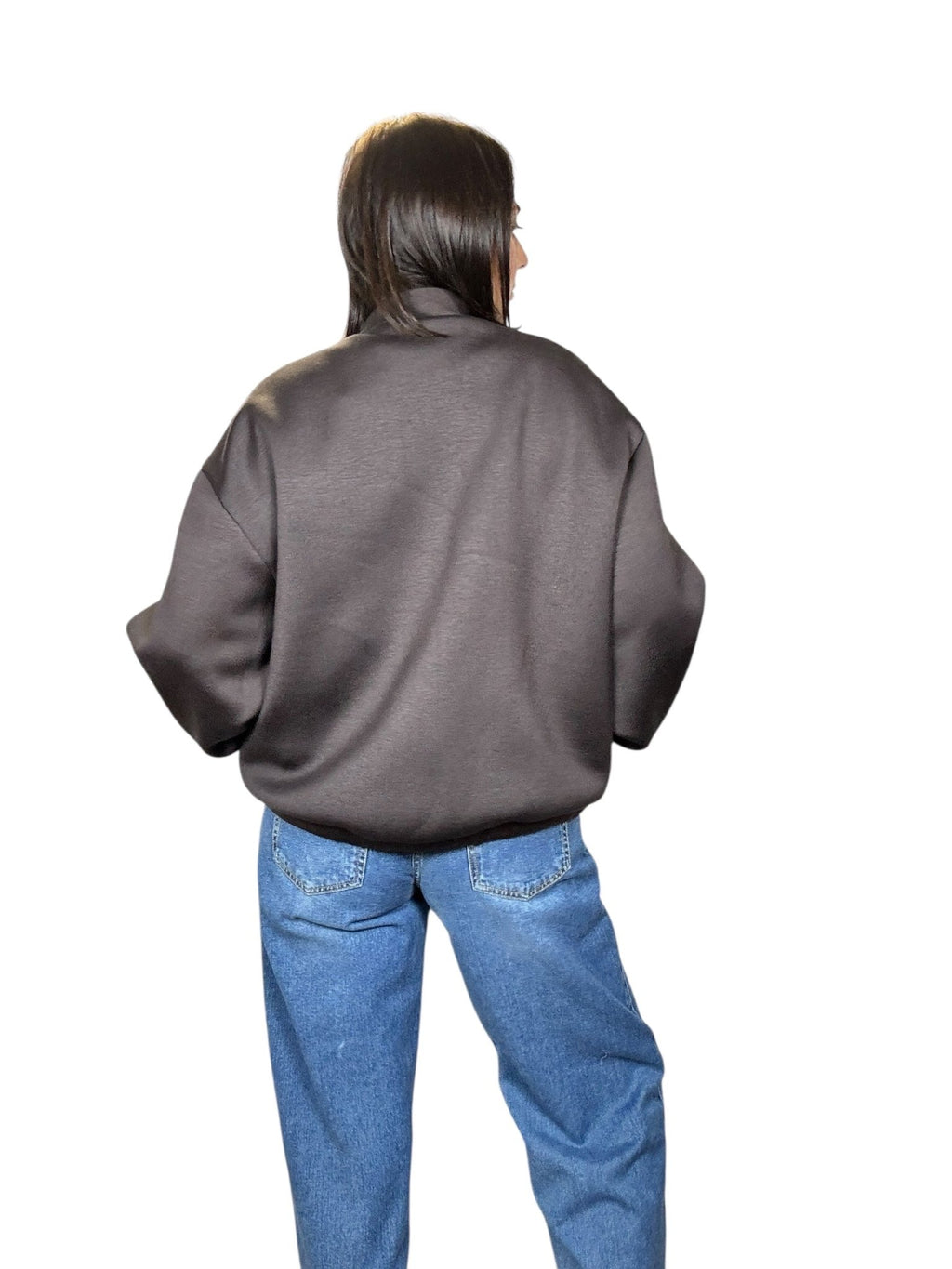 BOMBER IN NEOPRENE VICOLO - XE BLU ABBIGLIAMENTO