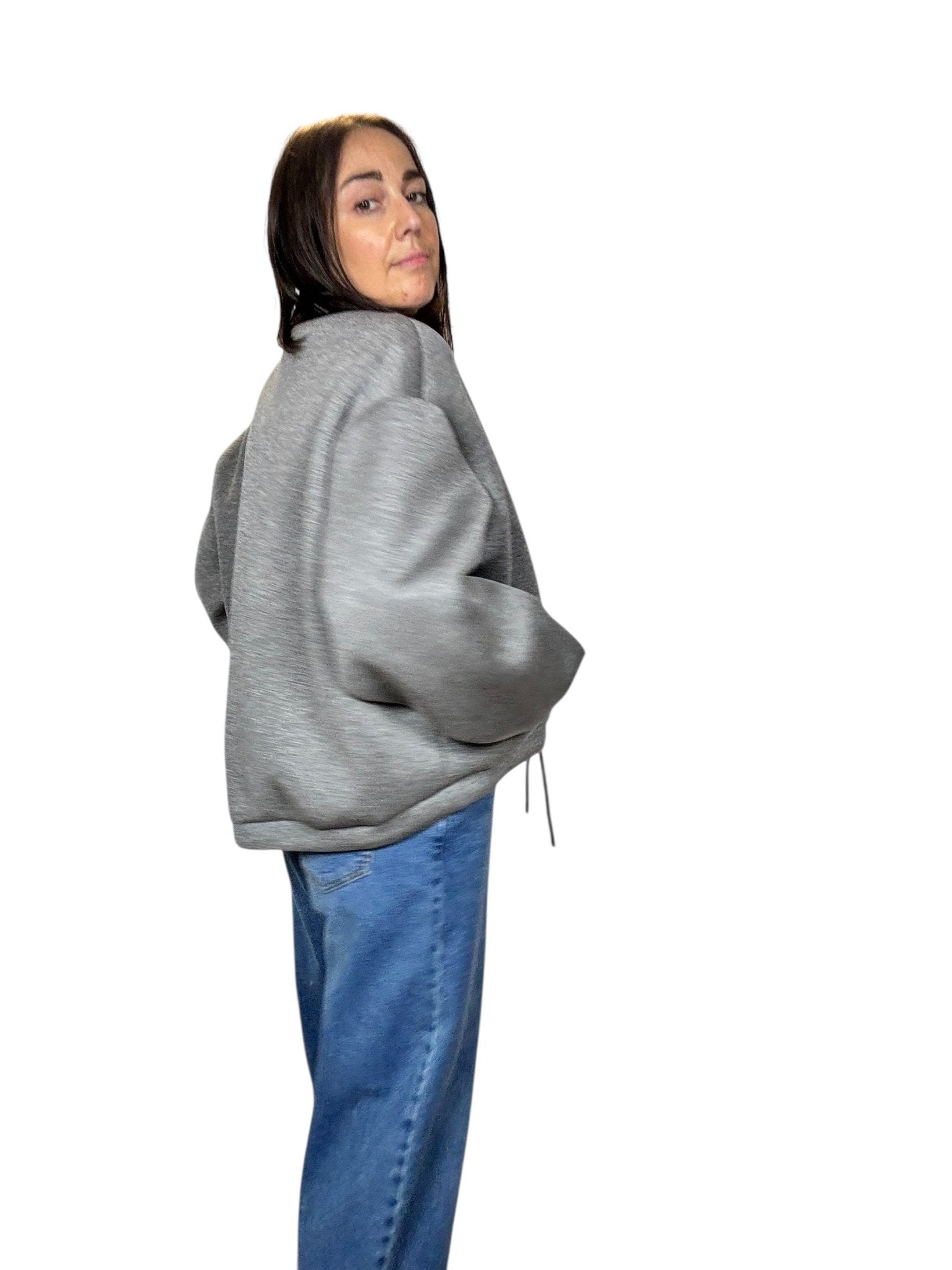 BOMBER IN NEOPRENE VICOLO - XE BLU ABBIGLIAMENTO