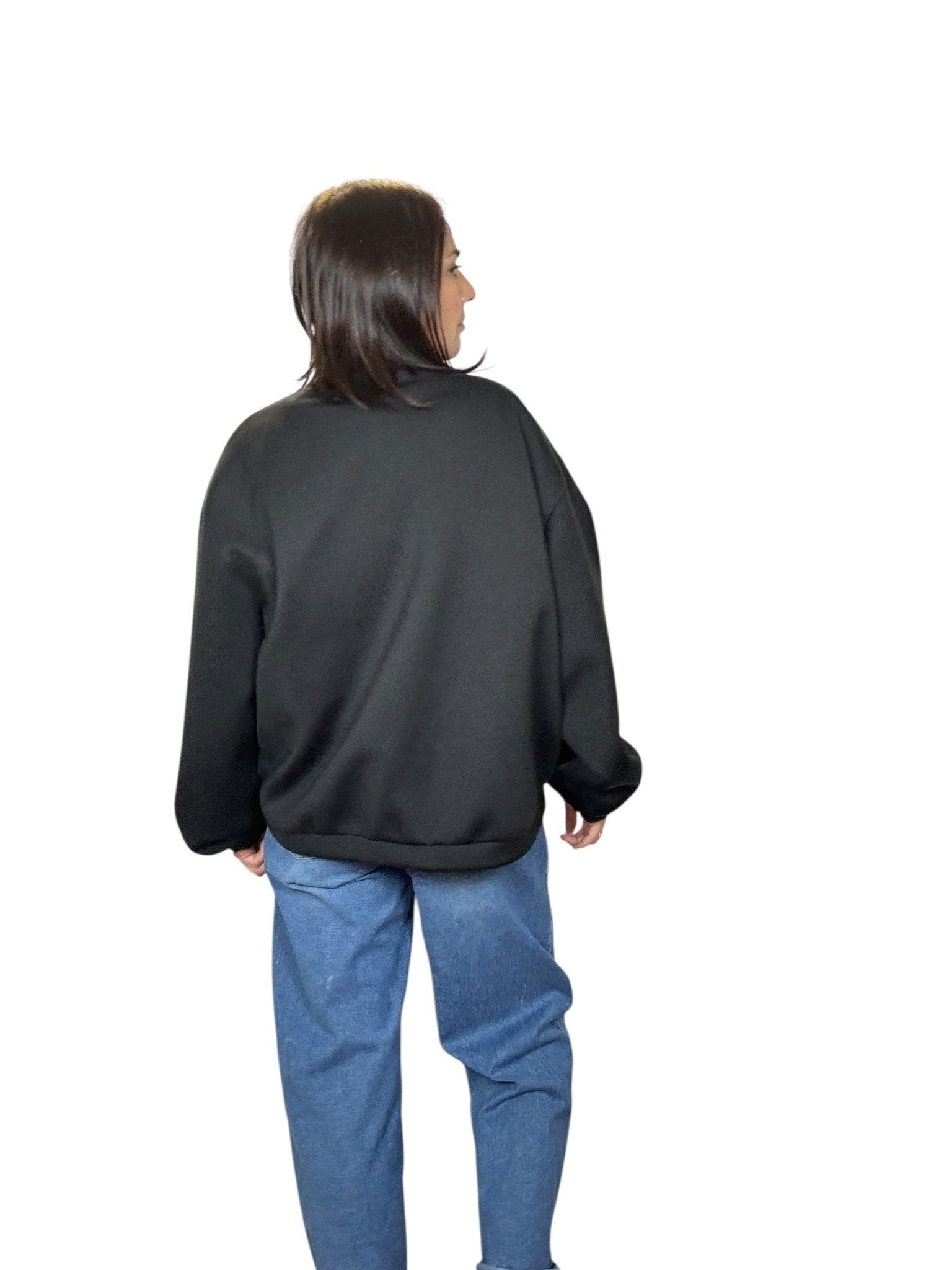 BOMBER IN NEOPRENE VICOLO - XE BLU ABBIGLIAMENTO