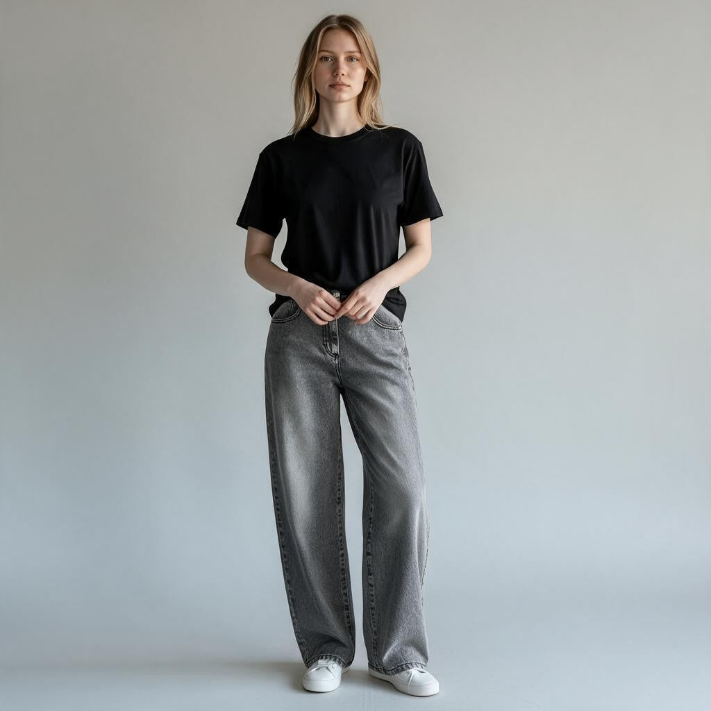 JEANS BELLA GRIGIO HAVEONE