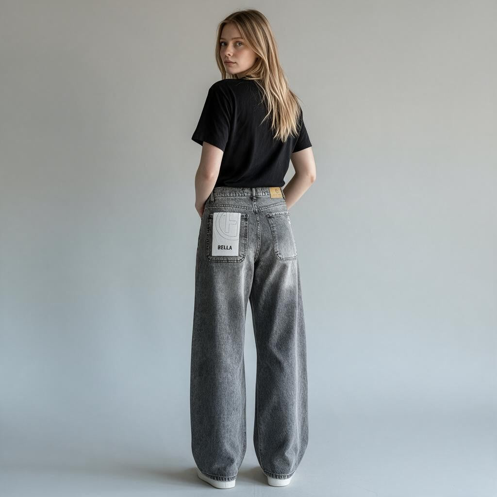 JEANS BELLA GRIGIO HAVEONE