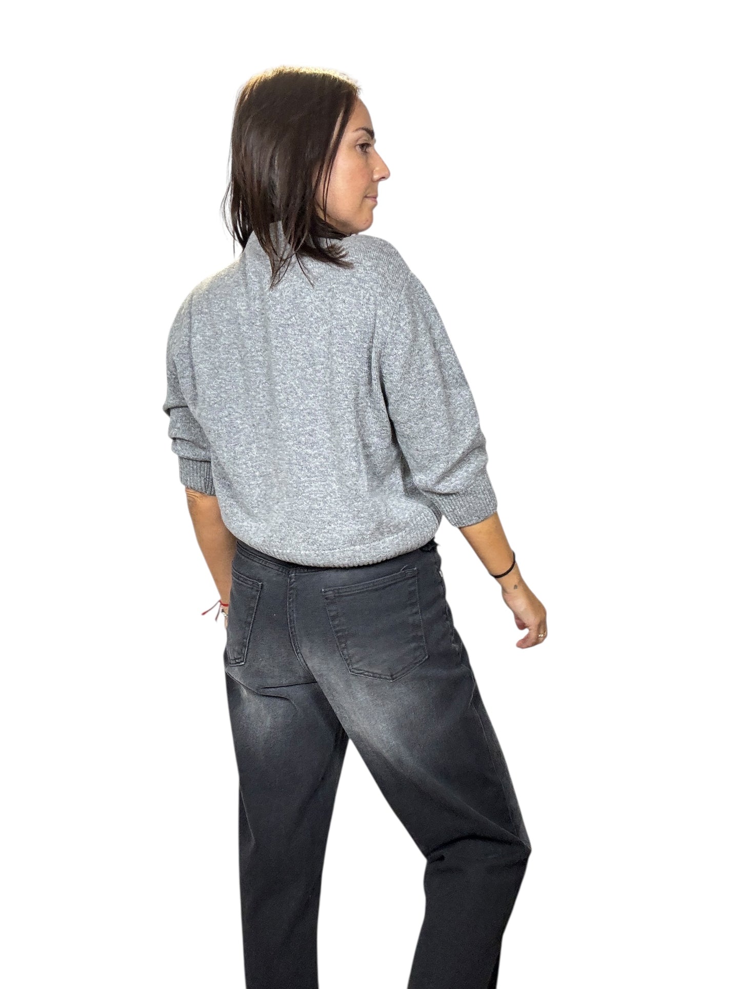 MAGLIA PIZZO TENSIONE IN