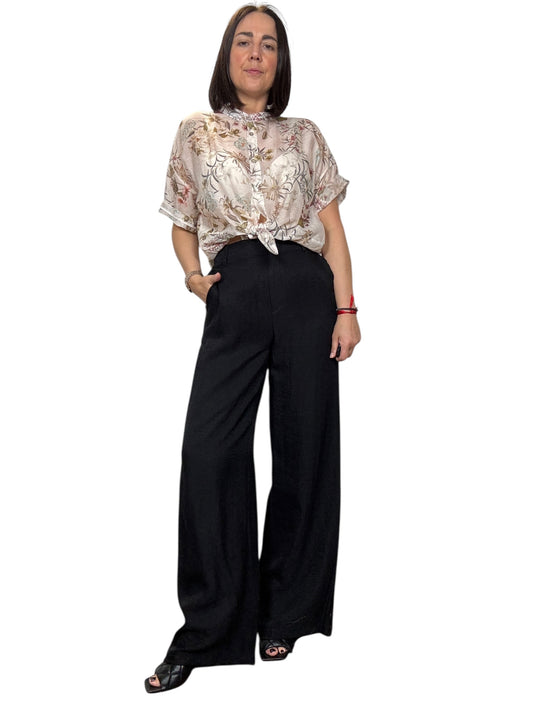 CAMICIA A FIORI COLLO COREANA SUSY MIX