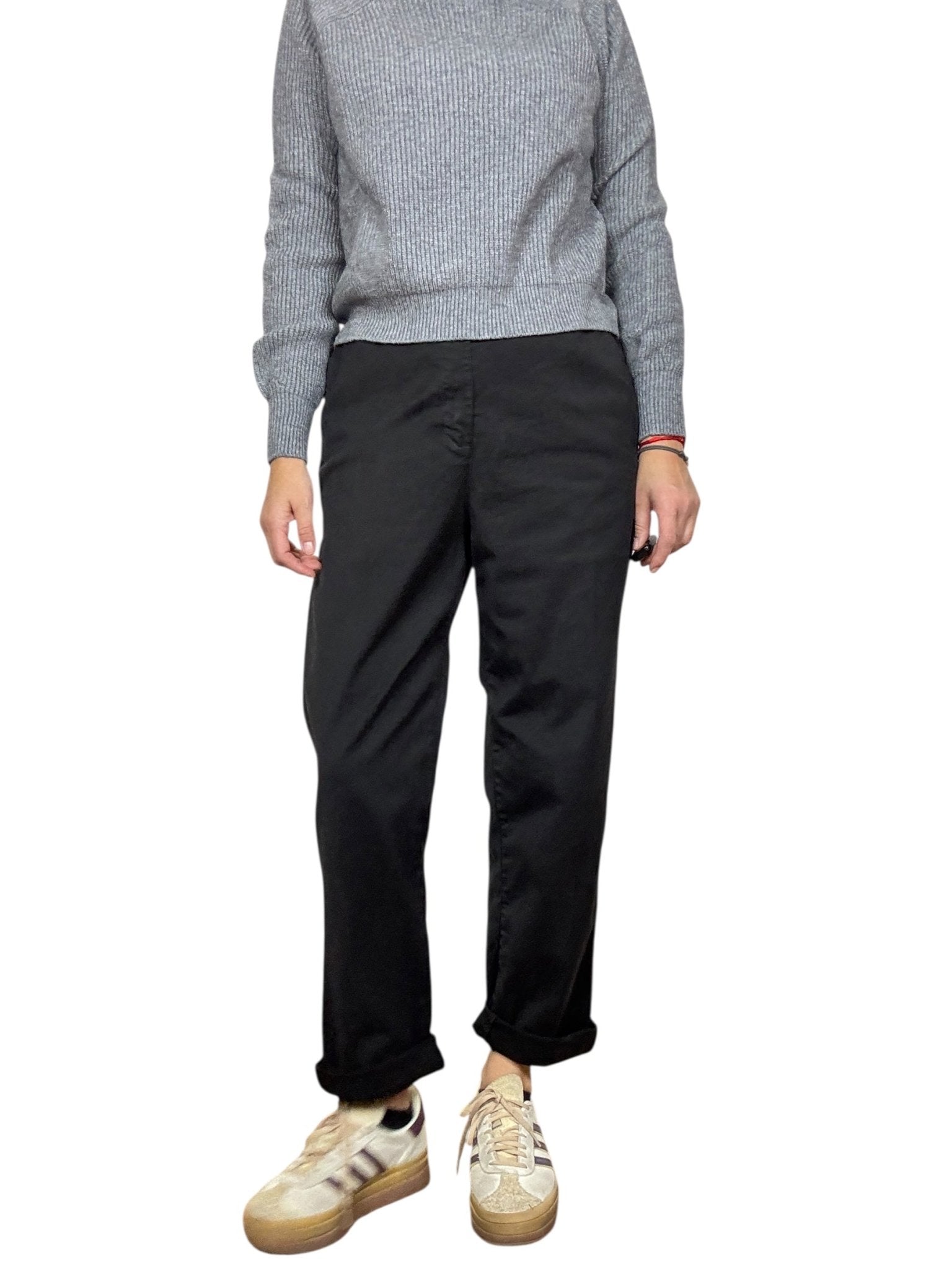 PANTALONE CON GAMBA ASCIUTTA SUSY MIX - XE BLU ABBIGLIAMENTO