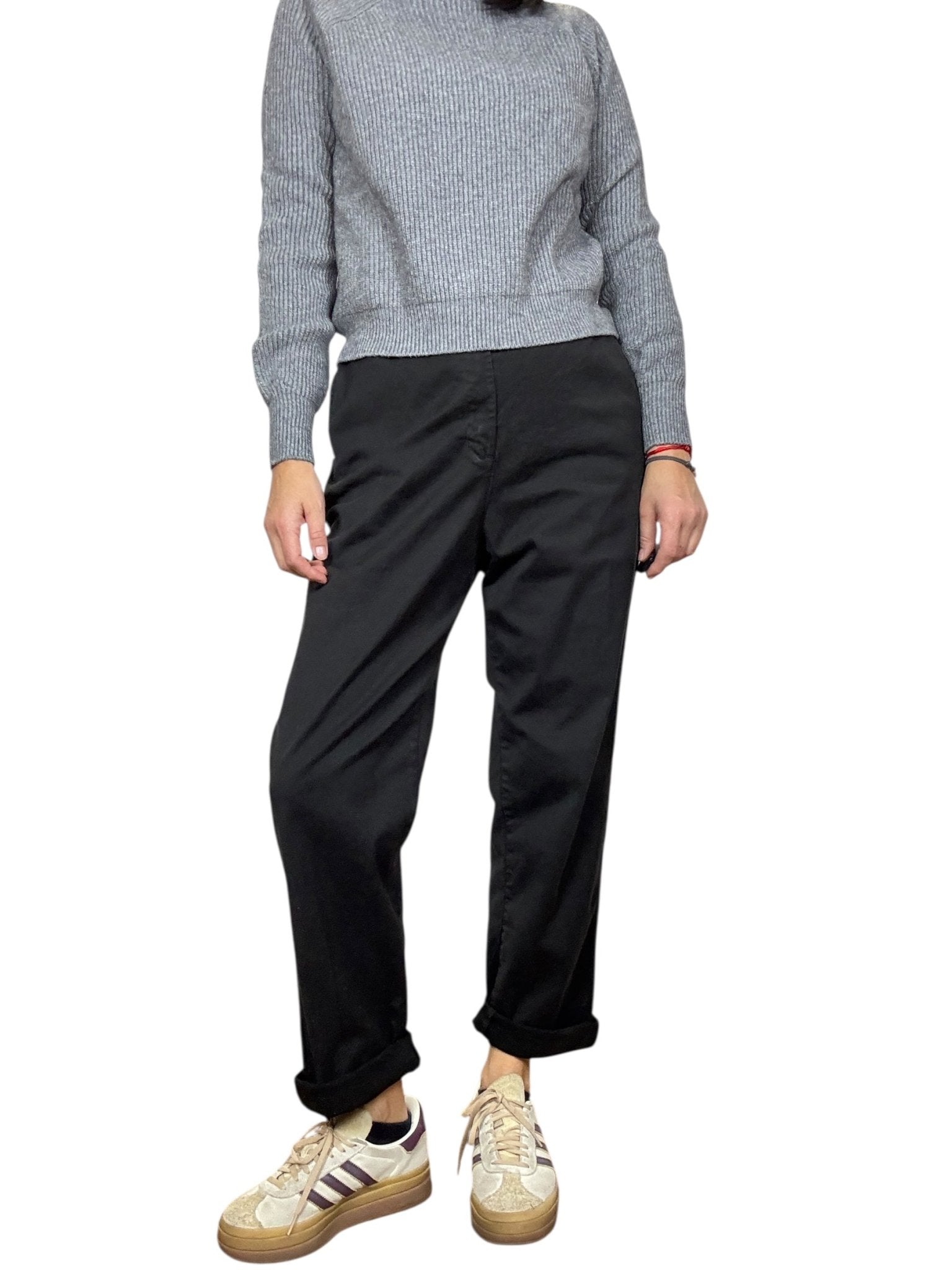 PANTALONE CON GAMBA ASCIUTTA SUSY MIX - XE BLU ABBIGLIAMENTO