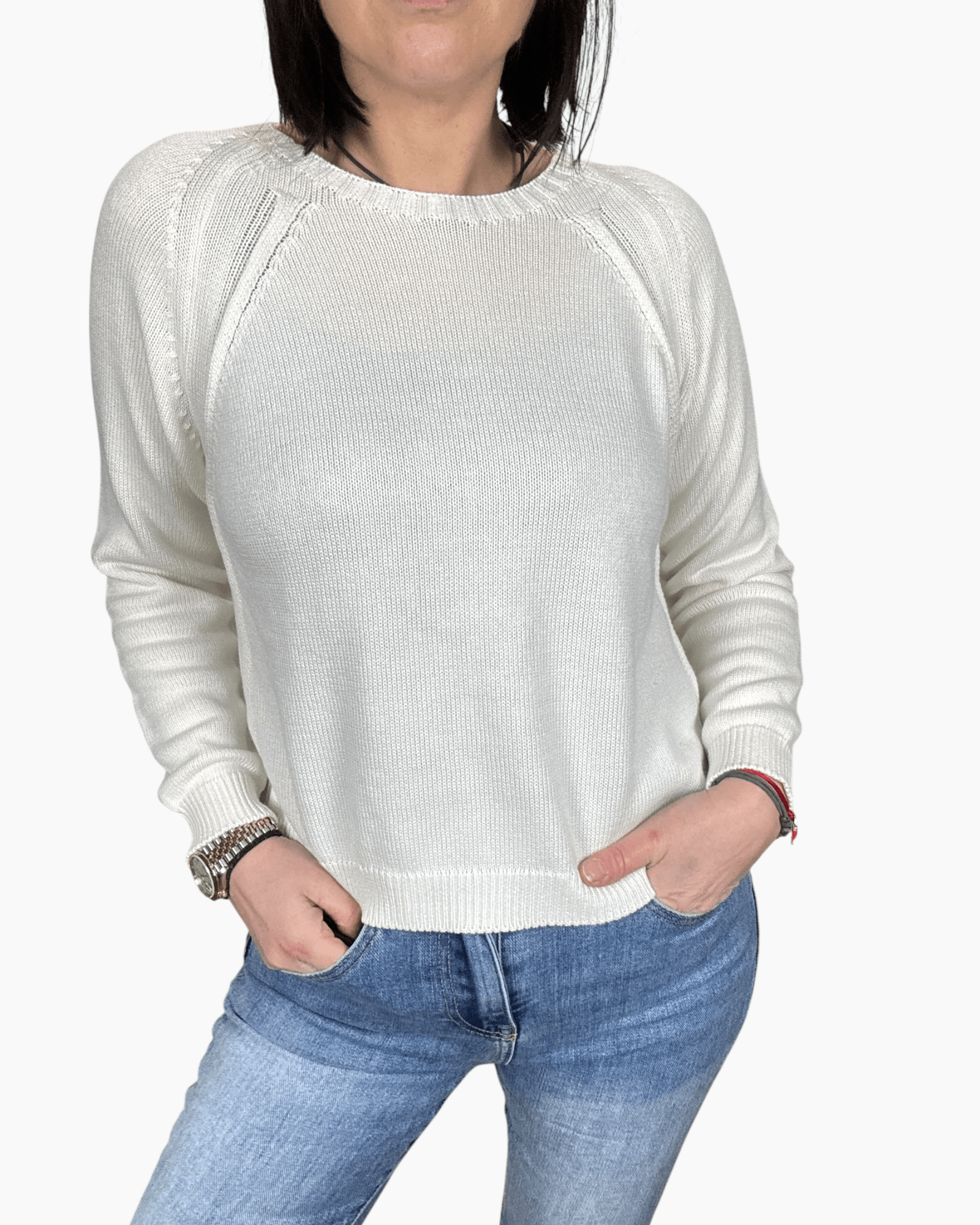 MAGLIA CUCITURA SUSY MIX - XE BLU ABBIGLIAMENTO