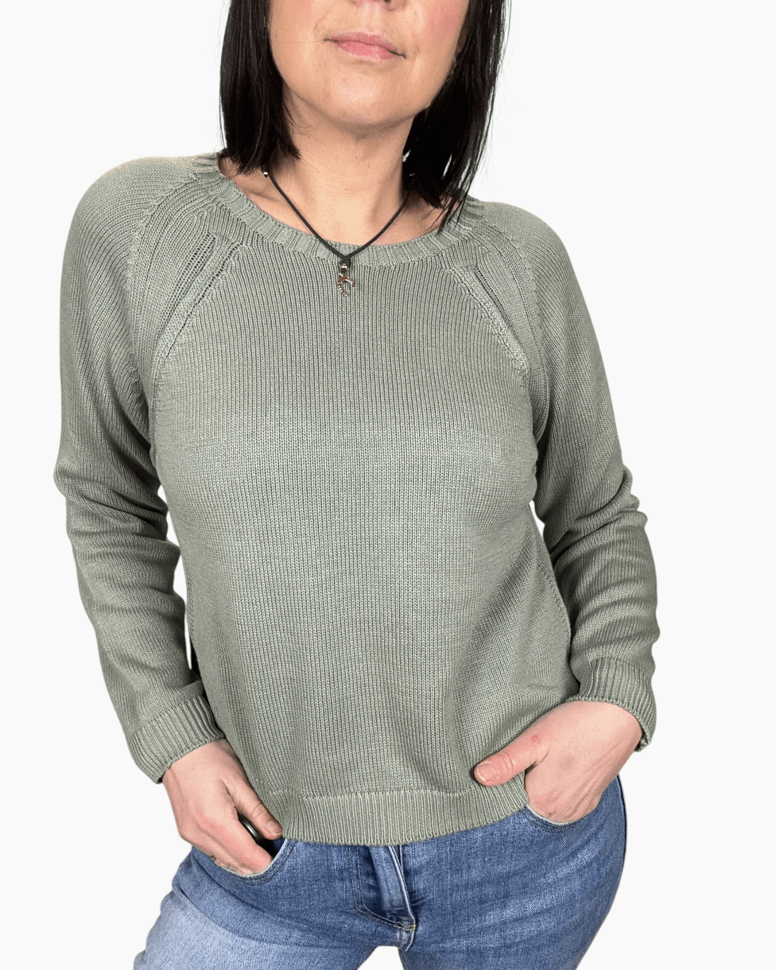 MAGLIA CUCITURA SUSY MIX - XE BLU ABBIGLIAMENTO