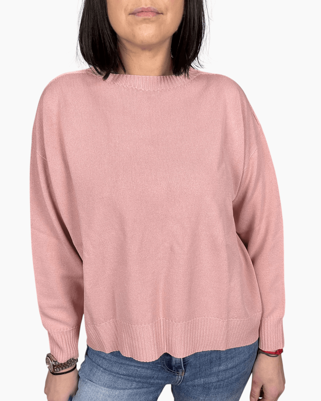 MAGLIA A SCATOLA SUSY MIX - XE BLU ABBIGLIAMENTO