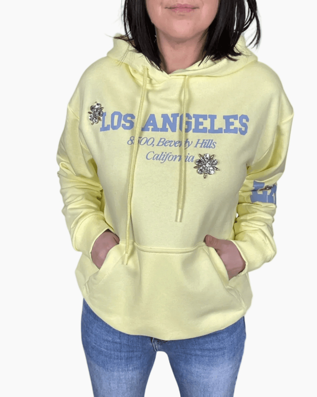 FELPA SCRITTE SUSY MIX - XE BLU ABBIGLIAMENTO