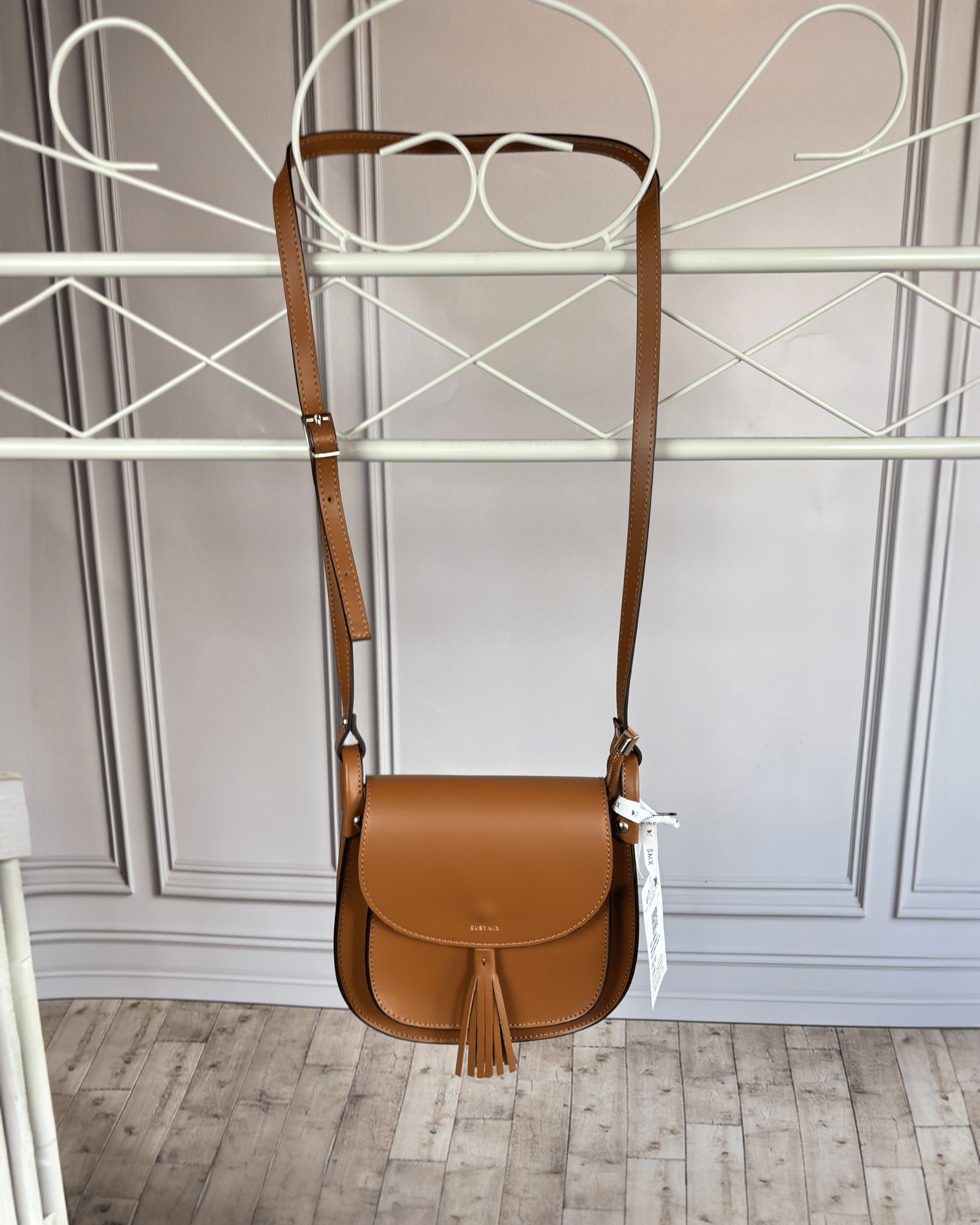 BORSA CON NAPPINE SUSY MIX - XE BLU ABBIGLIAMENTO