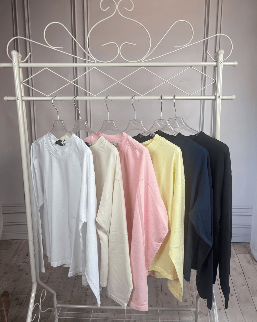 T - SHIRT BASIC A MANICA LUNGA HAVEONE - XE BLU ABBIGLIAMENTO