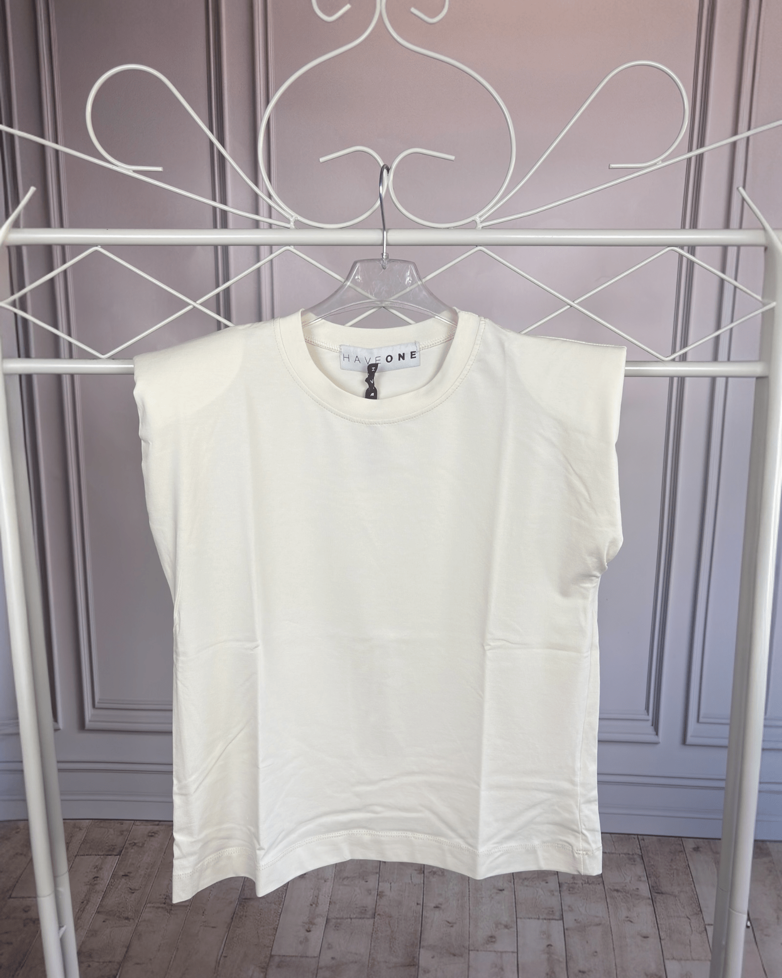 MAGLIA SMANICATA CON OVATTA HAVEONE - XE BLU ABBIGLIAMENTO