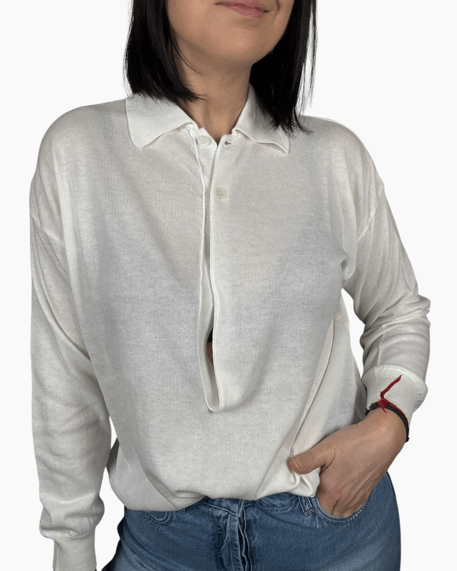 POLO CON GOCCIA VICOLO - XE BLU ABBIGLIAMENTO