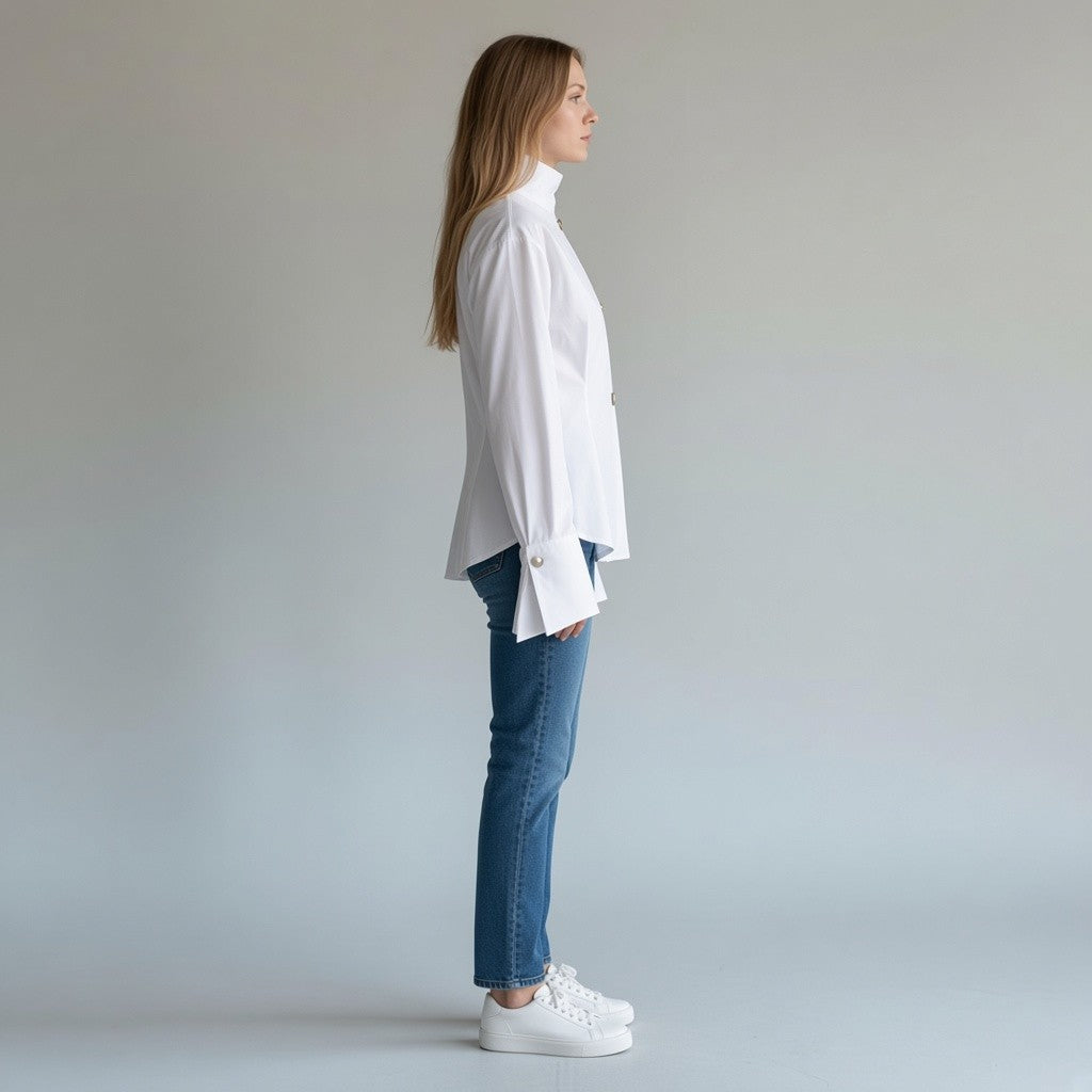 CAMICIA ASIMMETRICA MOTEL