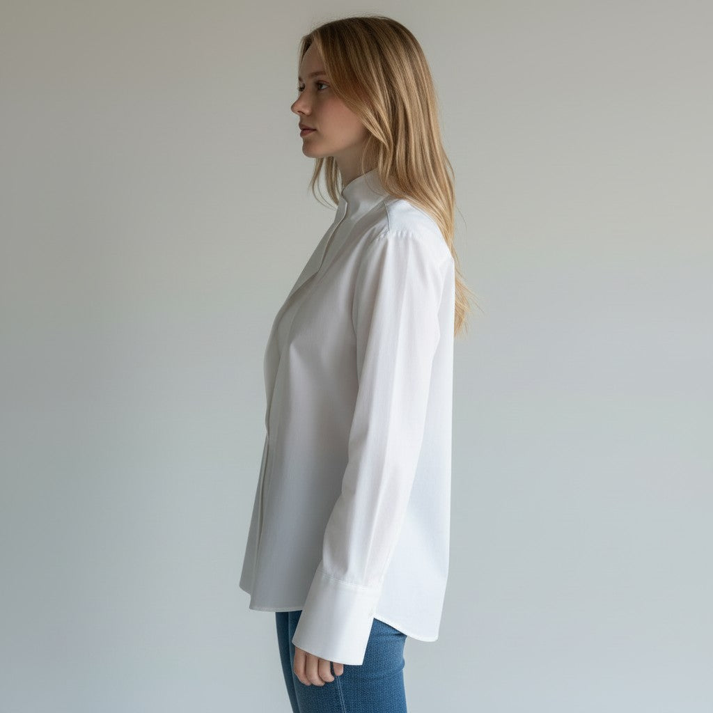 CAMICIA SENZA COLLO VICOLO