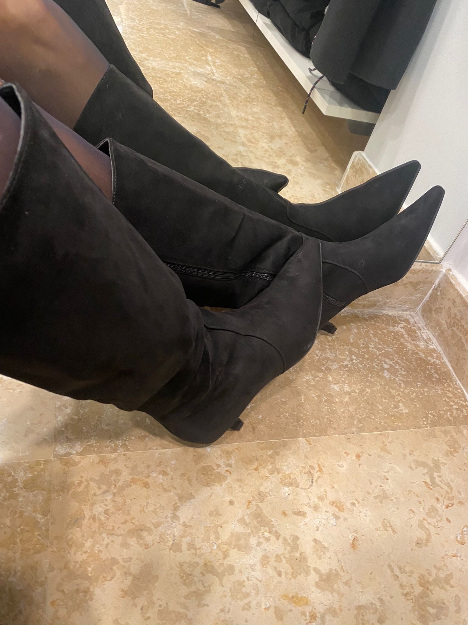 STIVALE IN ECO - DAINETTO TACCO BASSO SUSY MIX - XE BLU ABBIGLIAMENTO