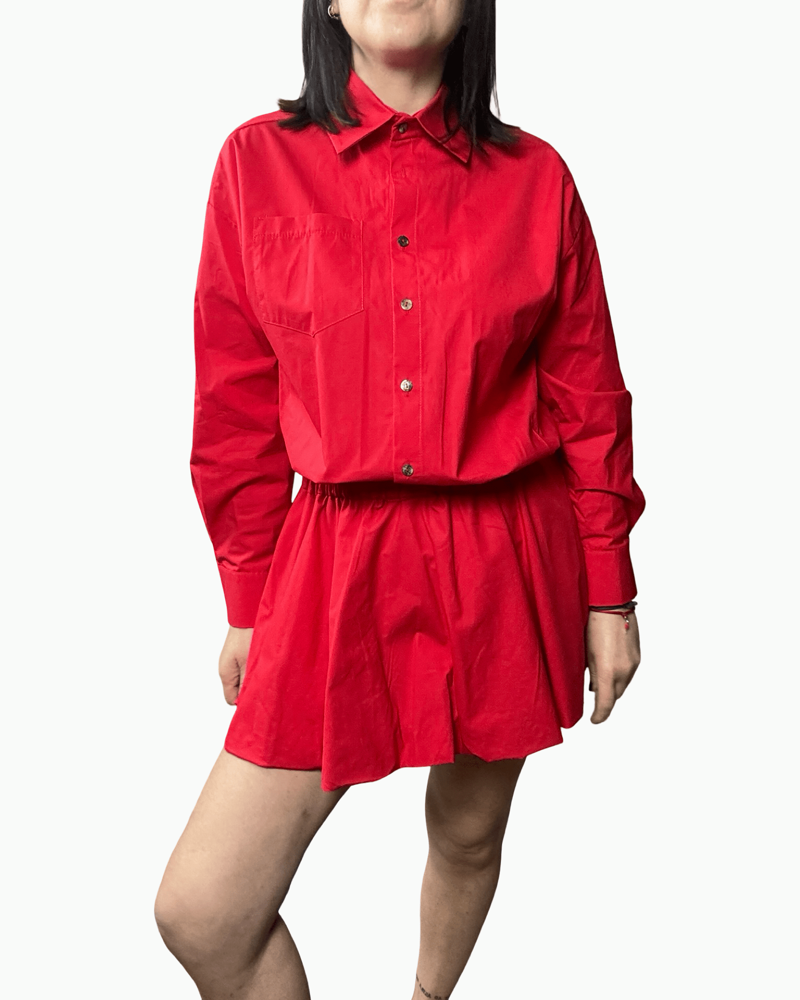 ABITO A PALLONCINO SUSY MIX - XE BLU ABBIGLIAMENTO