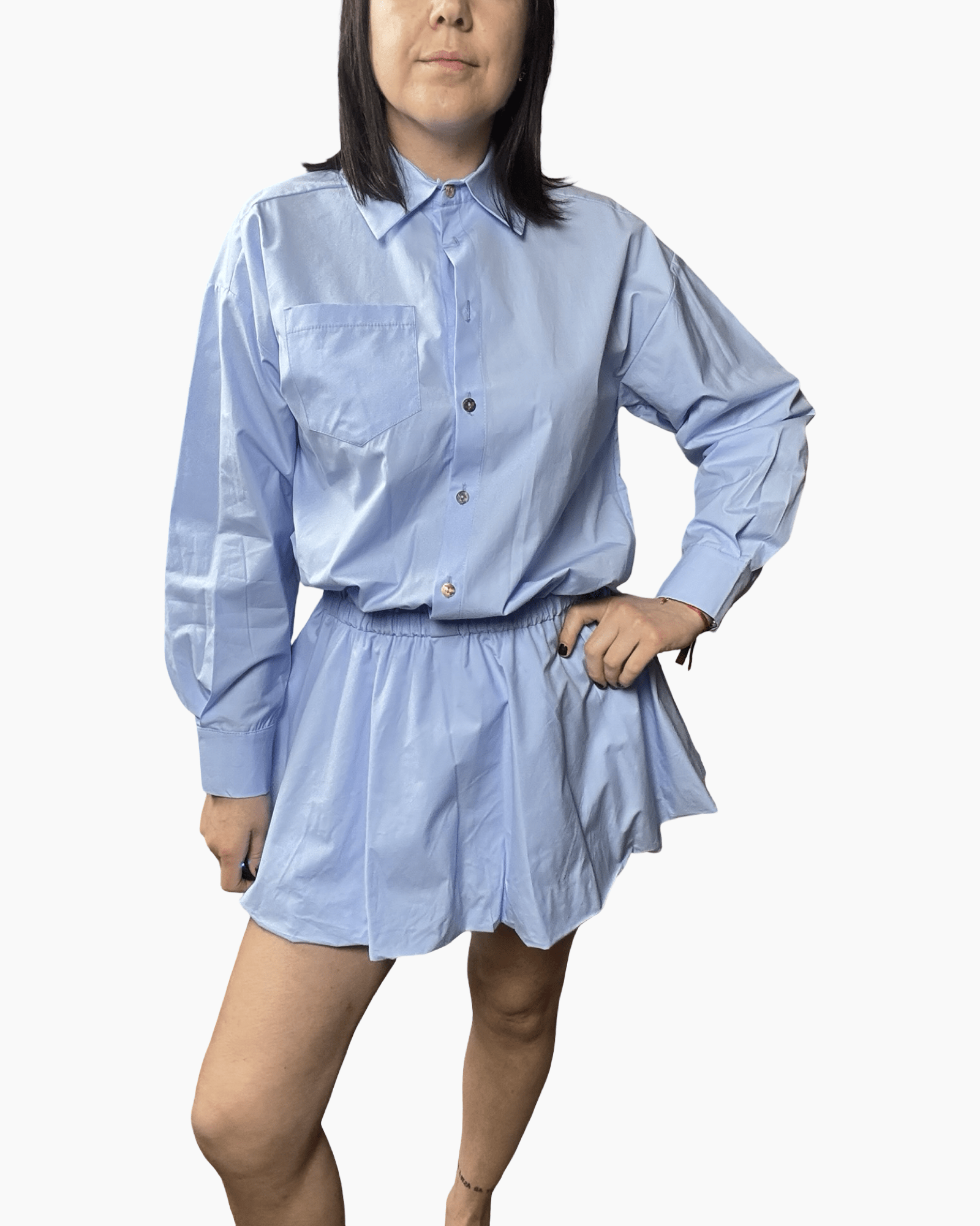 ABITO A PALLONCINO SUSY MIX - XE BLU ABBIGLIAMENTO