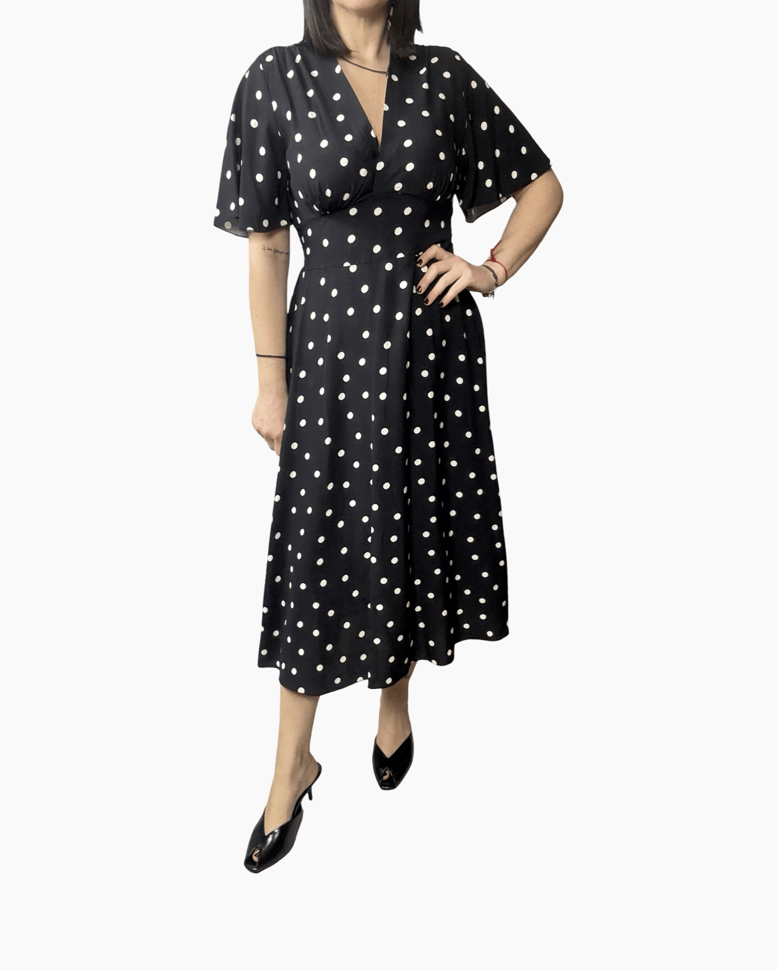 ABITO A POIS SUSY MIX - XE BLU ABBIGLIAMENTO