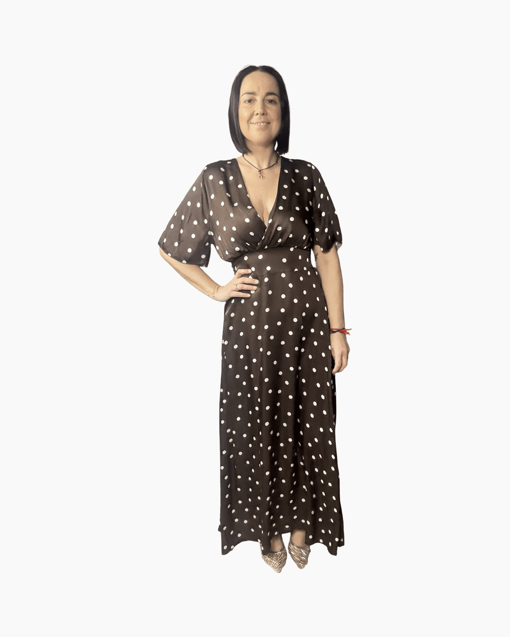 ABITO A POIS SUSY MIX - XE BLU ABBIGLIAMENTO