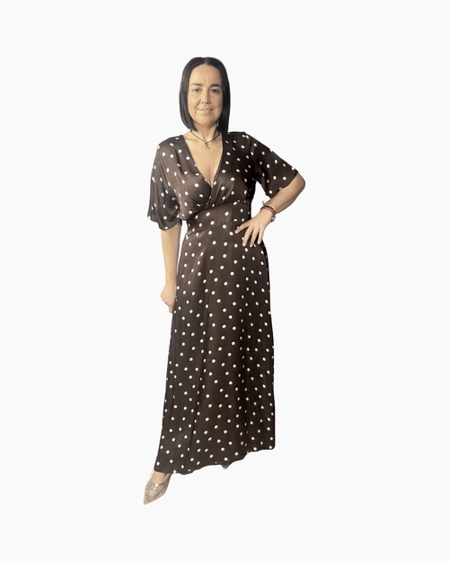 ABITO A POIS SUSY MIX - XE BLU ABBIGLIAMENTO