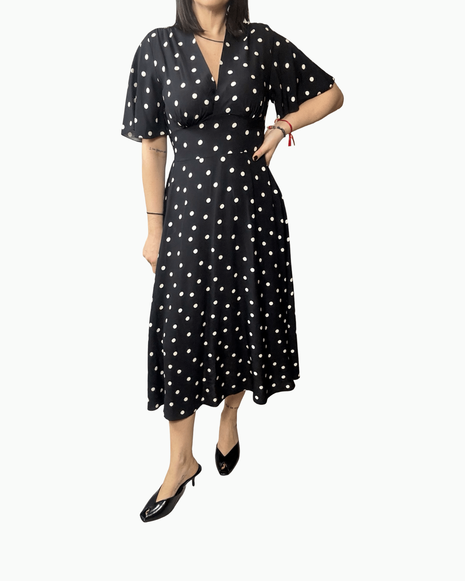 ABITO A POIS SUSY MIX - XE BLU ABBIGLIAMENTO