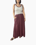 ABITO A RIGHE SUSY MIX - XE BLU ABBIGLIAMENTO