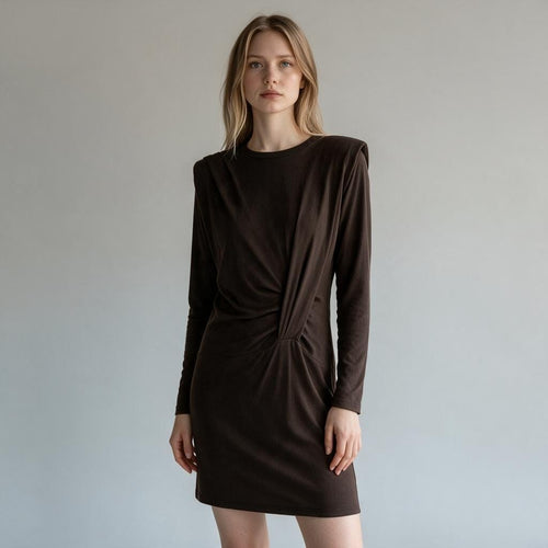 ABITO ARRICCIATO HAVEONE - XE BLU Abbigliamento Donna