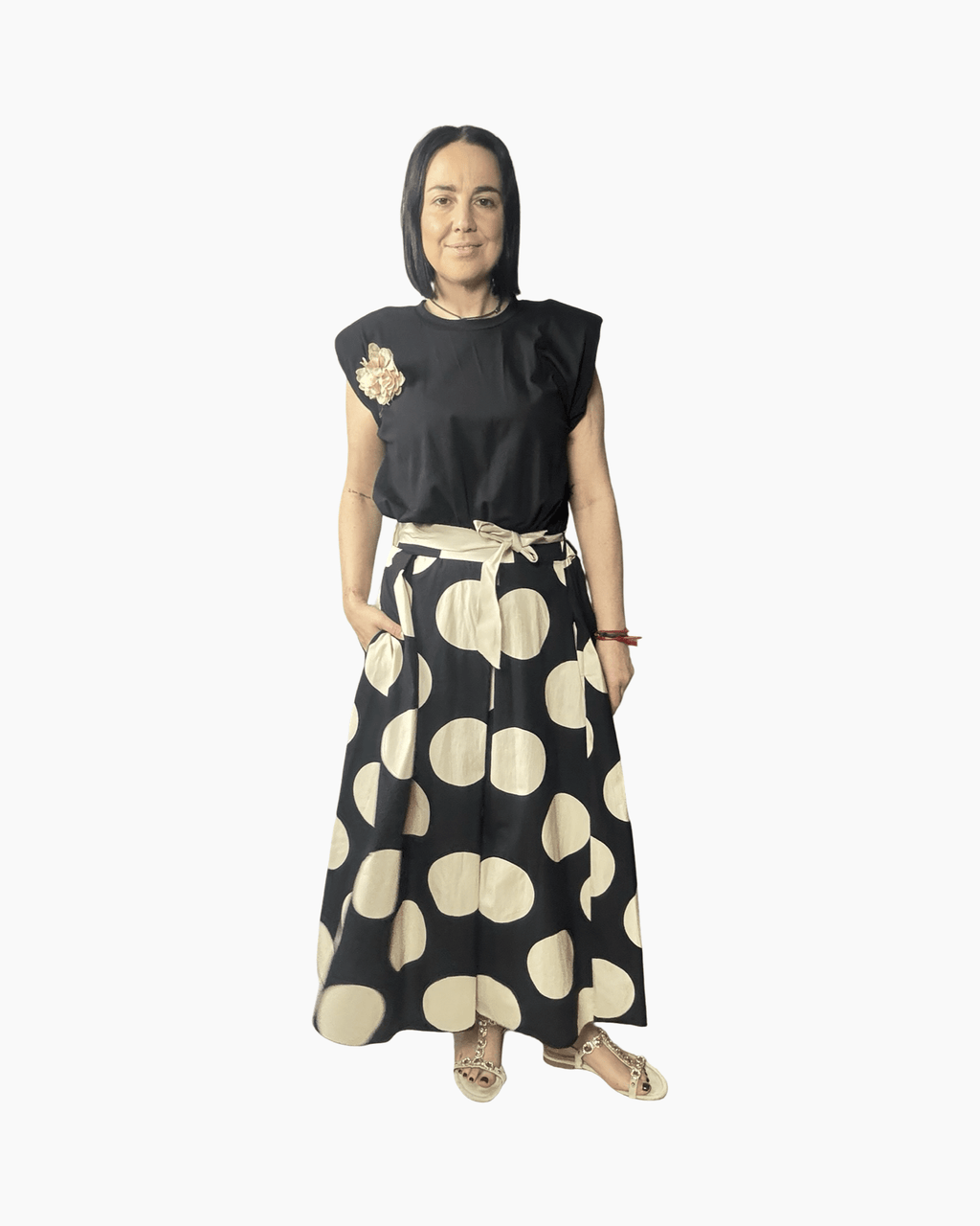 ABITO BOLLE SUSY MIX - XE BLU ABBIGLIAMENTO