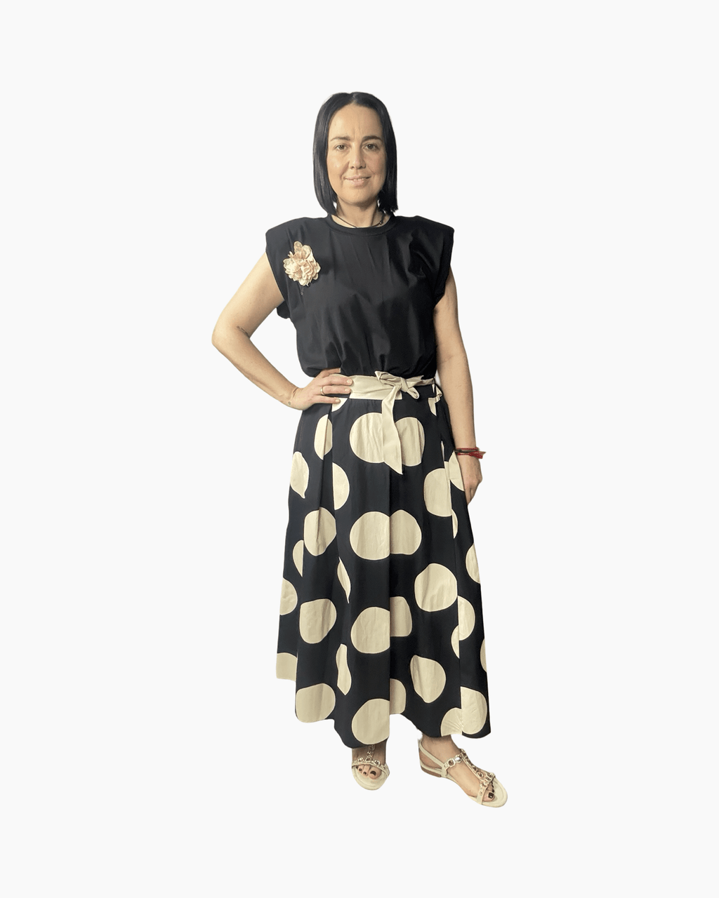 ABITO BOLLE SUSY MIX - XE BLU ABBIGLIAMENTO