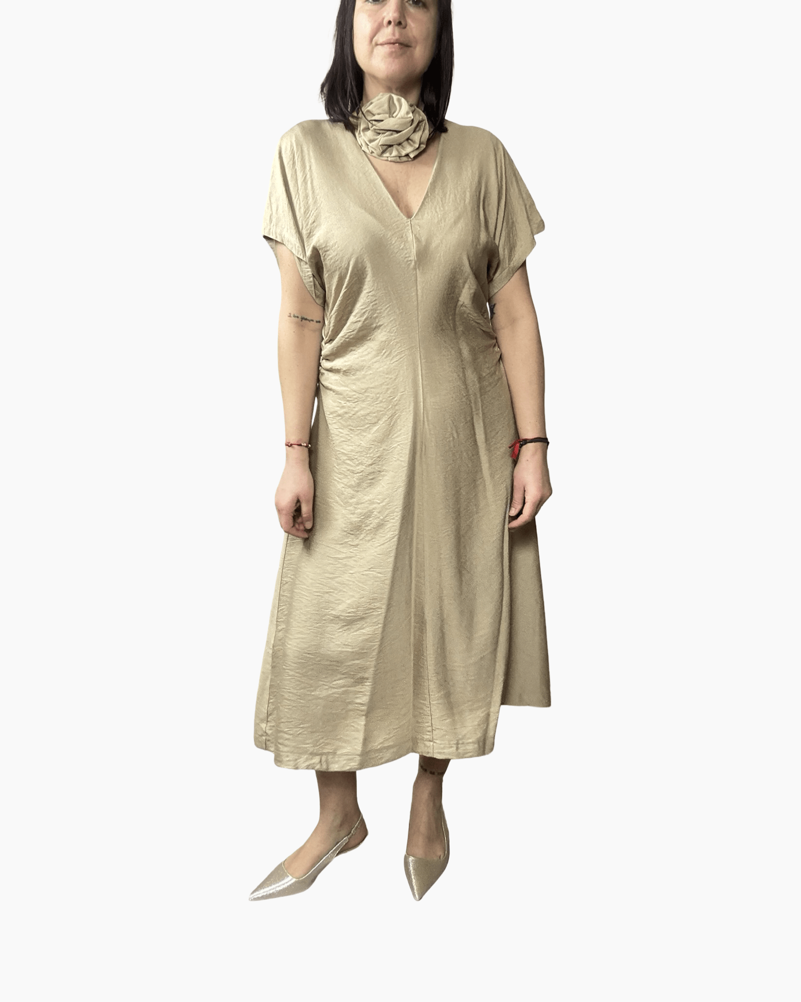 ABITO CON FIOCCO DIXIE - XE BLU ABBIGLIAMENTO