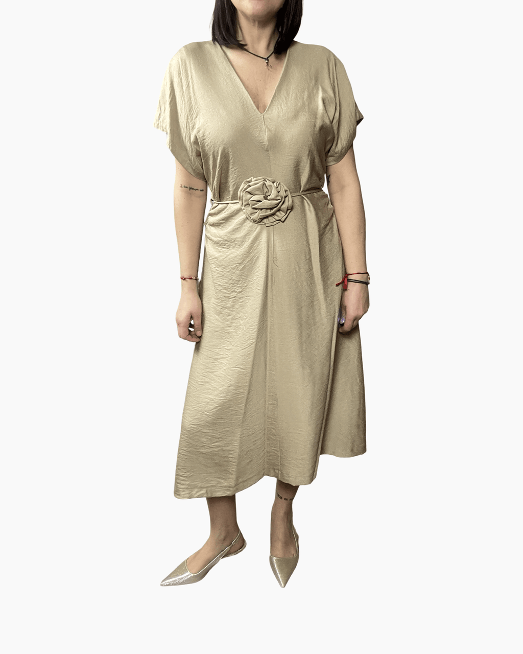 ABITO CON FIOCCO DIXIE - XE BLU ABBIGLIAMENTO
