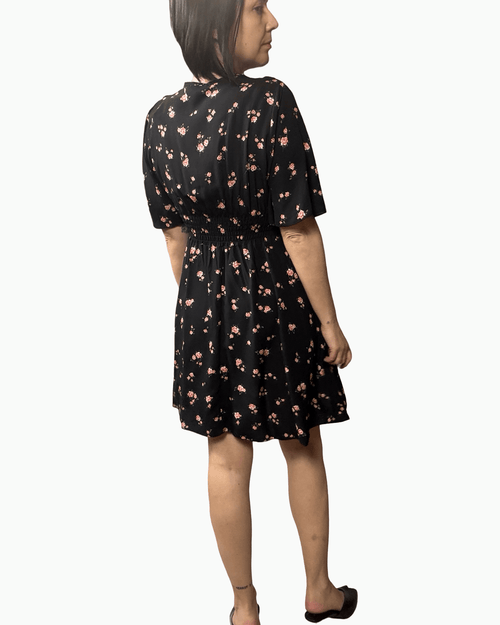 ABITO CORTO A FIORELLINI SUSY MIX - XE BLU ABBIGLIAMENTO
