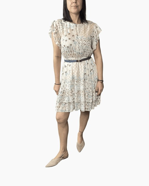 ABITO CORTO A FIORELLINI SUSY MIX - XE BLU ABBIGLIAMENTO